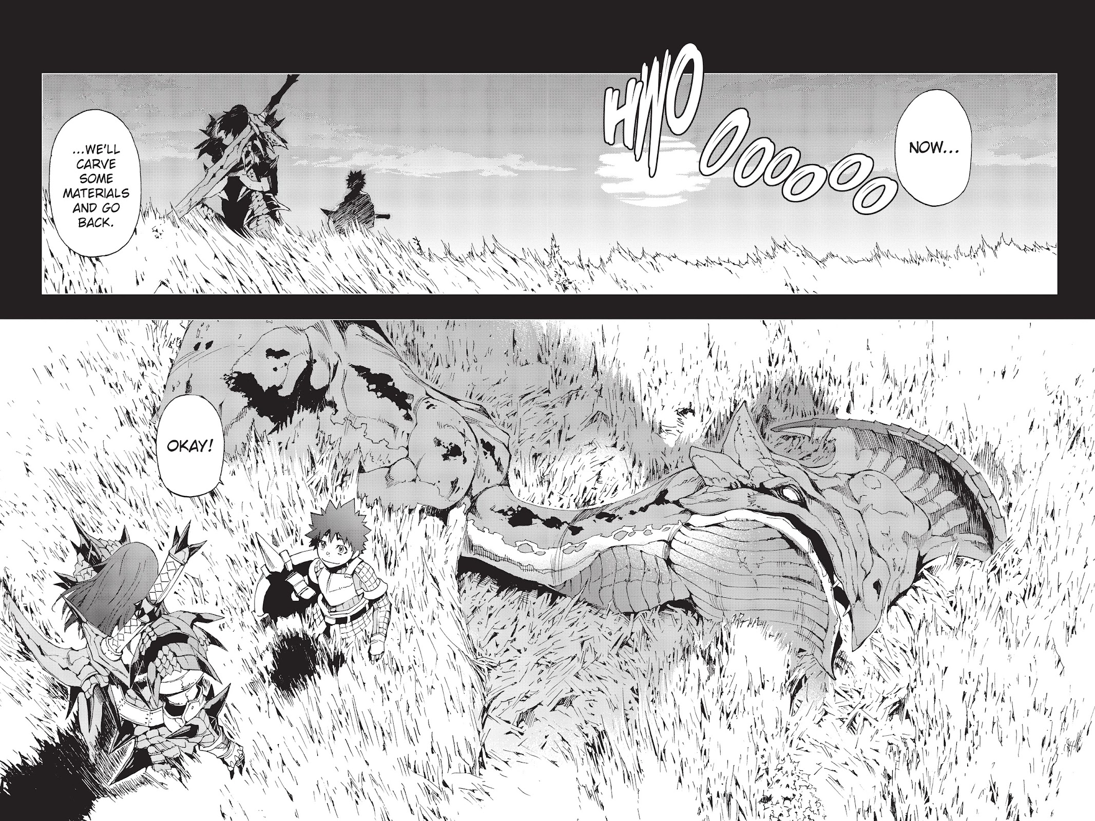 Monster Hunter - Senkou no Kariudo Chapter 35 page 10 - Chapter 35: I'm Home!