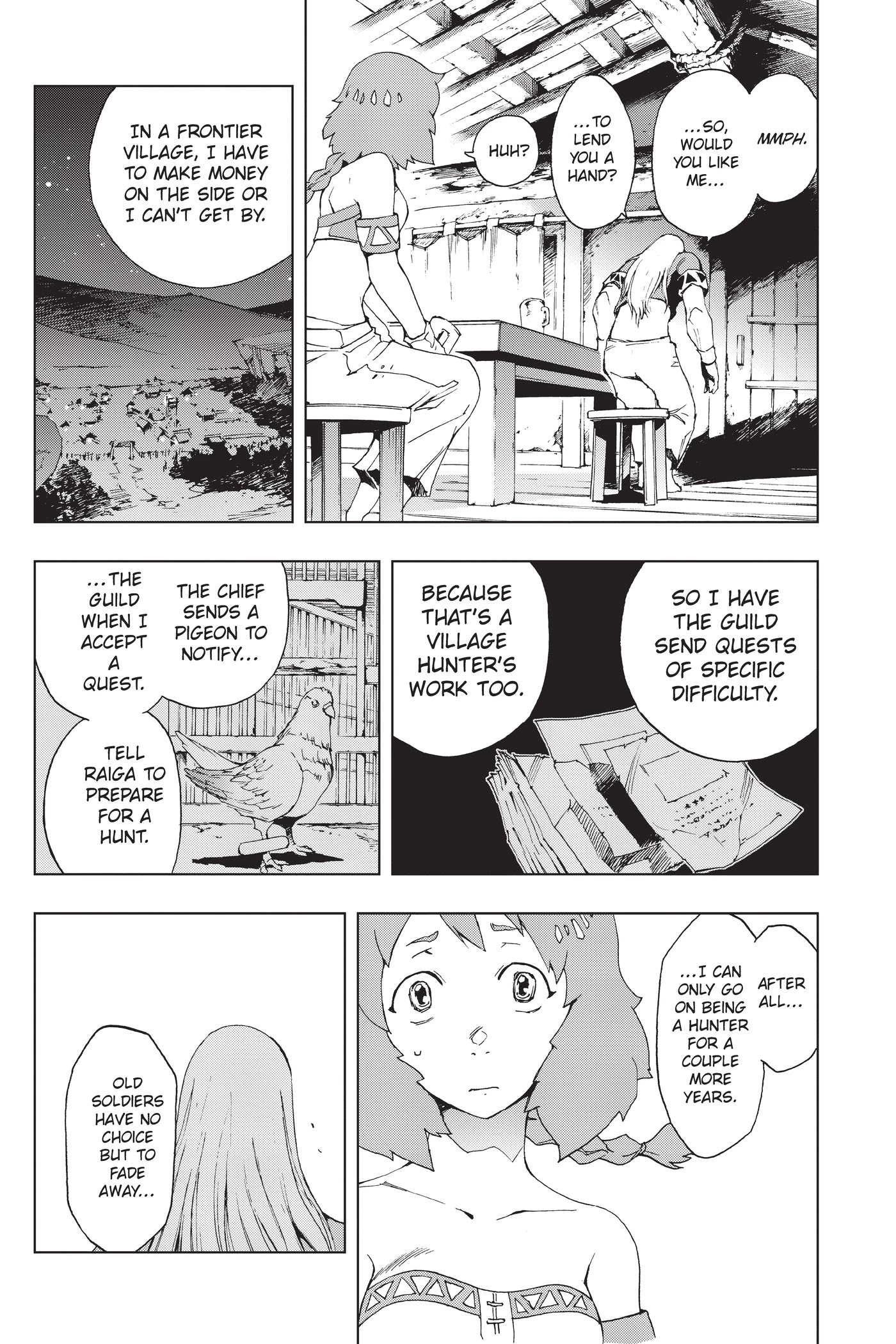 Monster Hunter - Senkou no Kariudo Chapter 35 page 17 - Chapter 35: I'm Home!