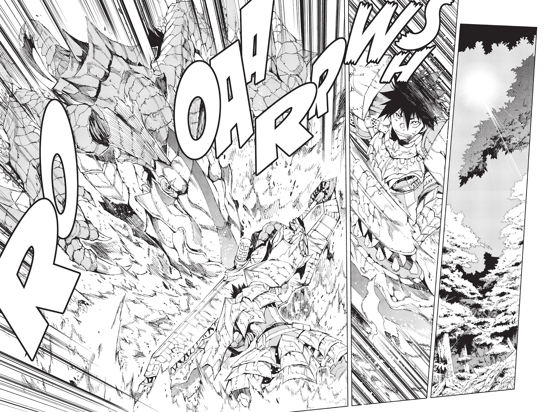 Monster Hunter - Senkou no Kariudo Chapter 35 page 19 - Chapter 35: I'm Home!