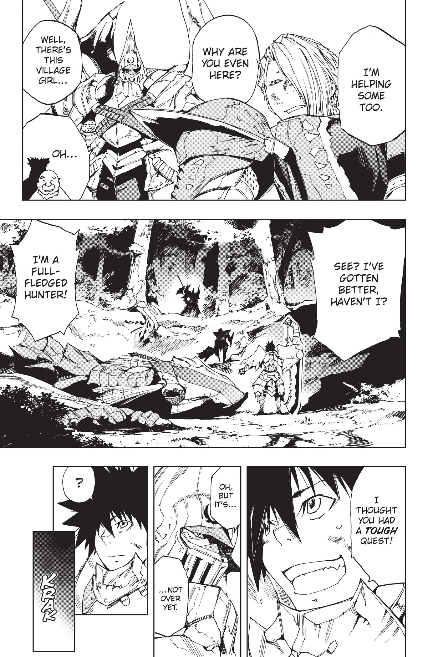 Monster Hunter - Senkou no Kariudo Chapter 35 page 21 - Chapter 35: I'm Home!