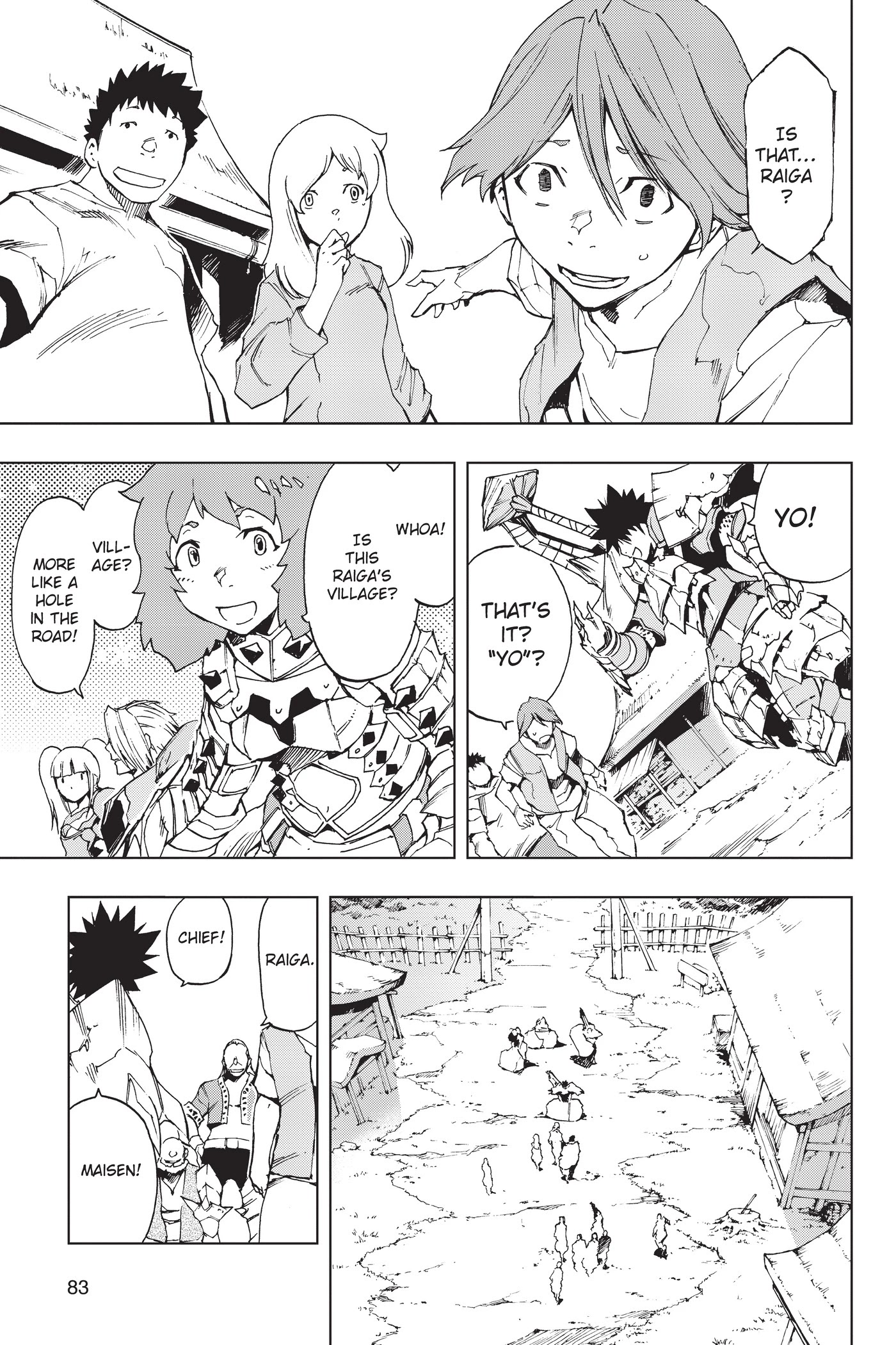 Monster Hunter - Senkou no Kariudo Chapter 35 page 3 - Chapter 35: I'm Home!