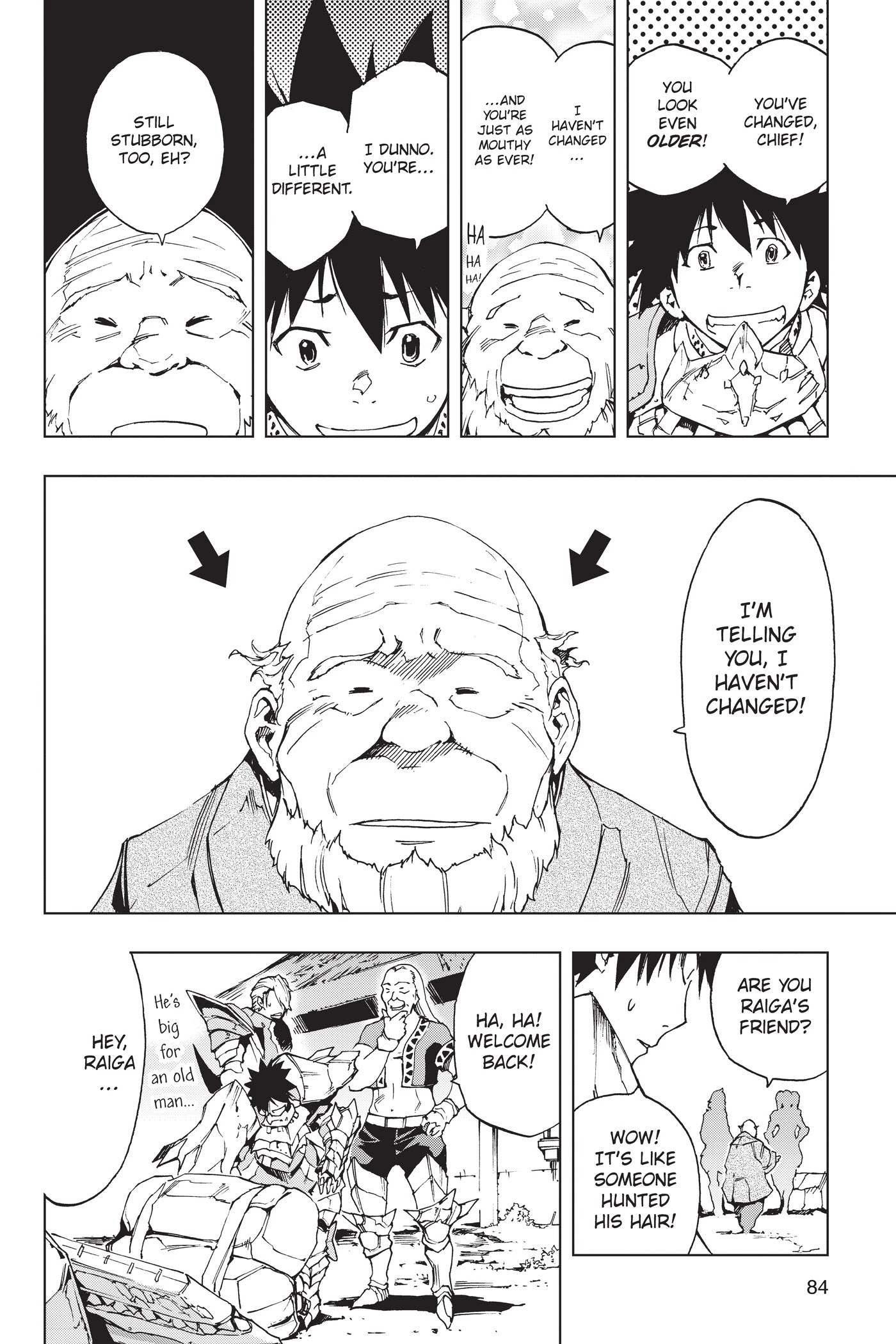 Monster Hunter - Senkou no Kariudo Chapter 35 page 4 - Chapter 35: I'm Home!