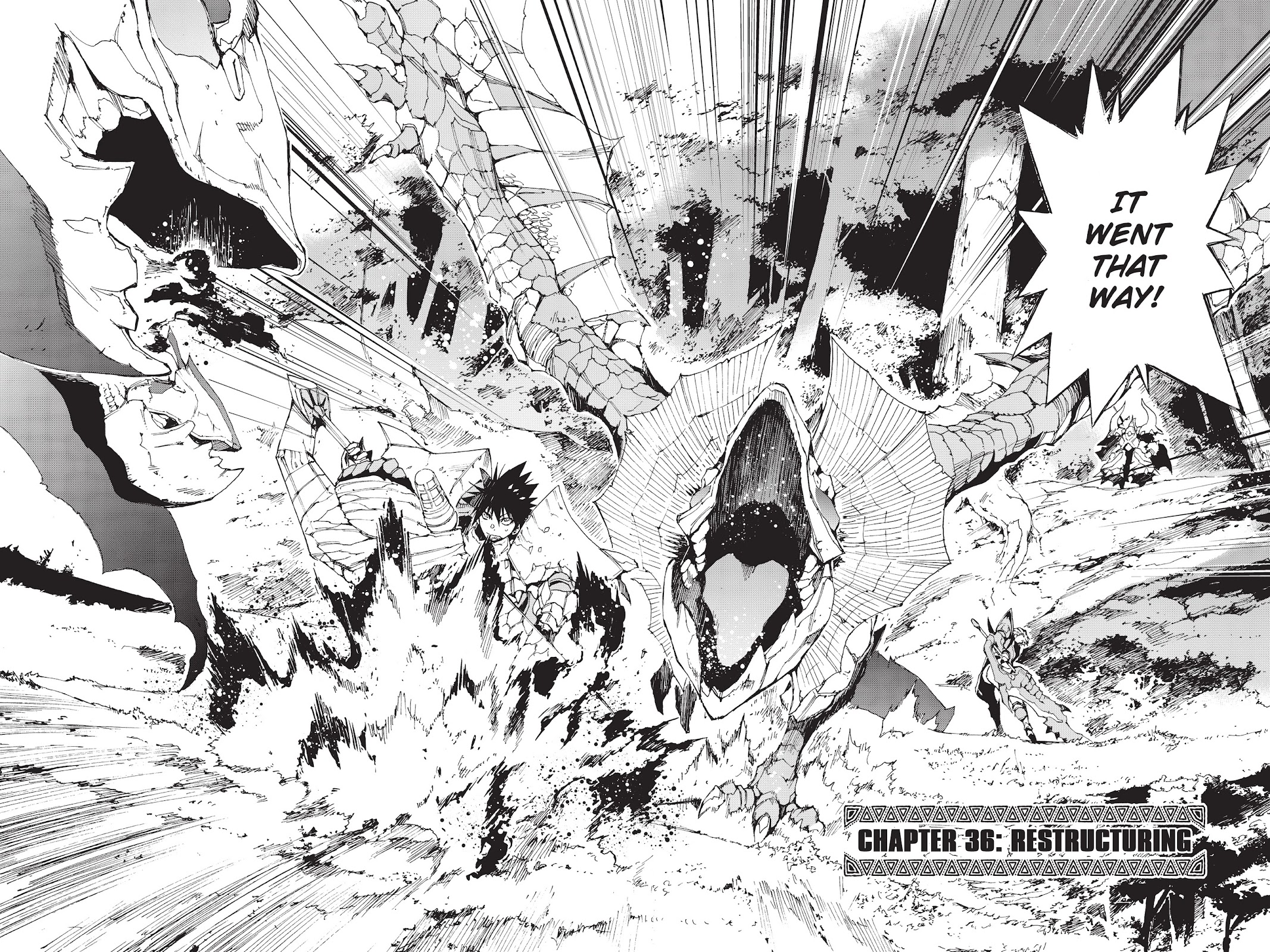 Monster Hunter - Senkou no Kariudo Chapter 36 page 2 - Chapter 36: Restructuring