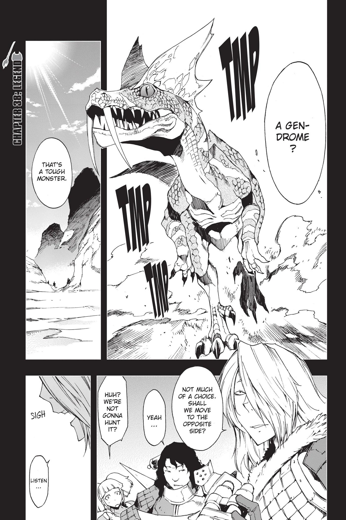 Monster Hunter - Senkou no Kariudo Chapter 38 page 1 - Chapter 38: Legend