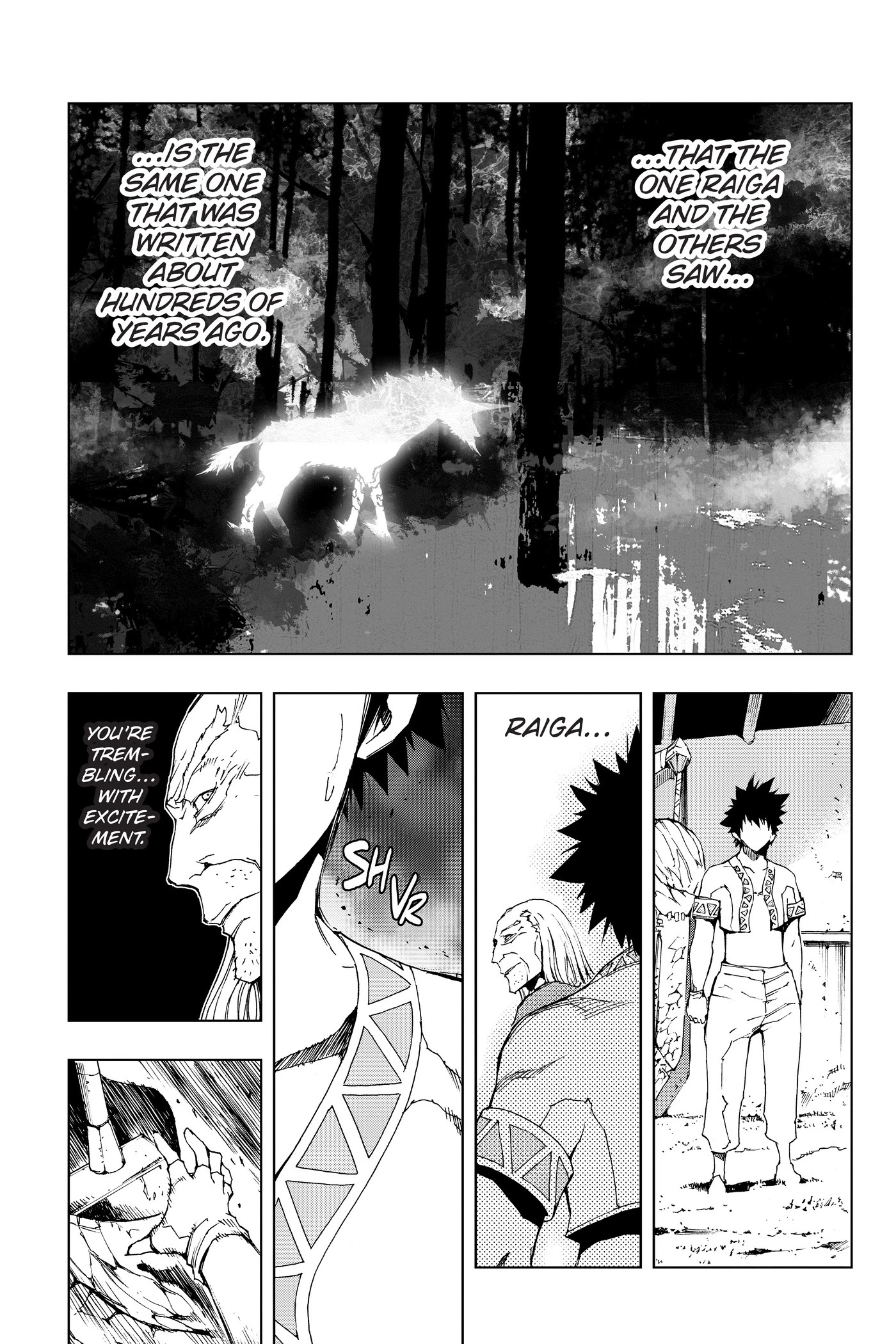 Monster Hunter - Senkou no Kariudo Chapter 38 page 13 - Chapter 38: Legend