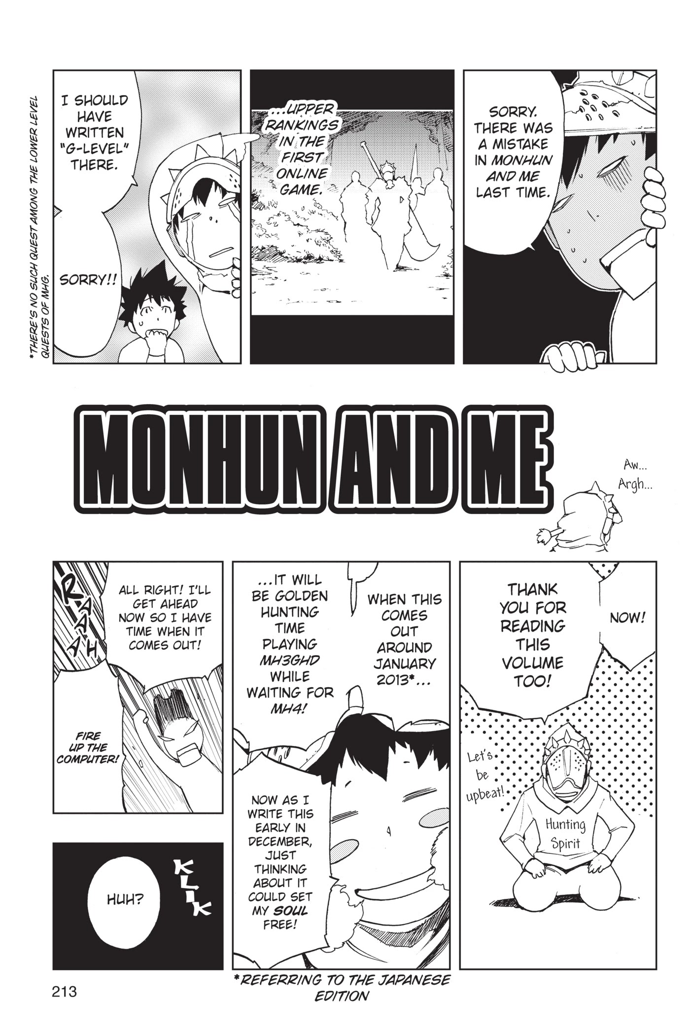 Monster Hunter - Senkou no Kariudo Chapter 39.5 page 6 - Chapter 39.5: Another Hunter 5