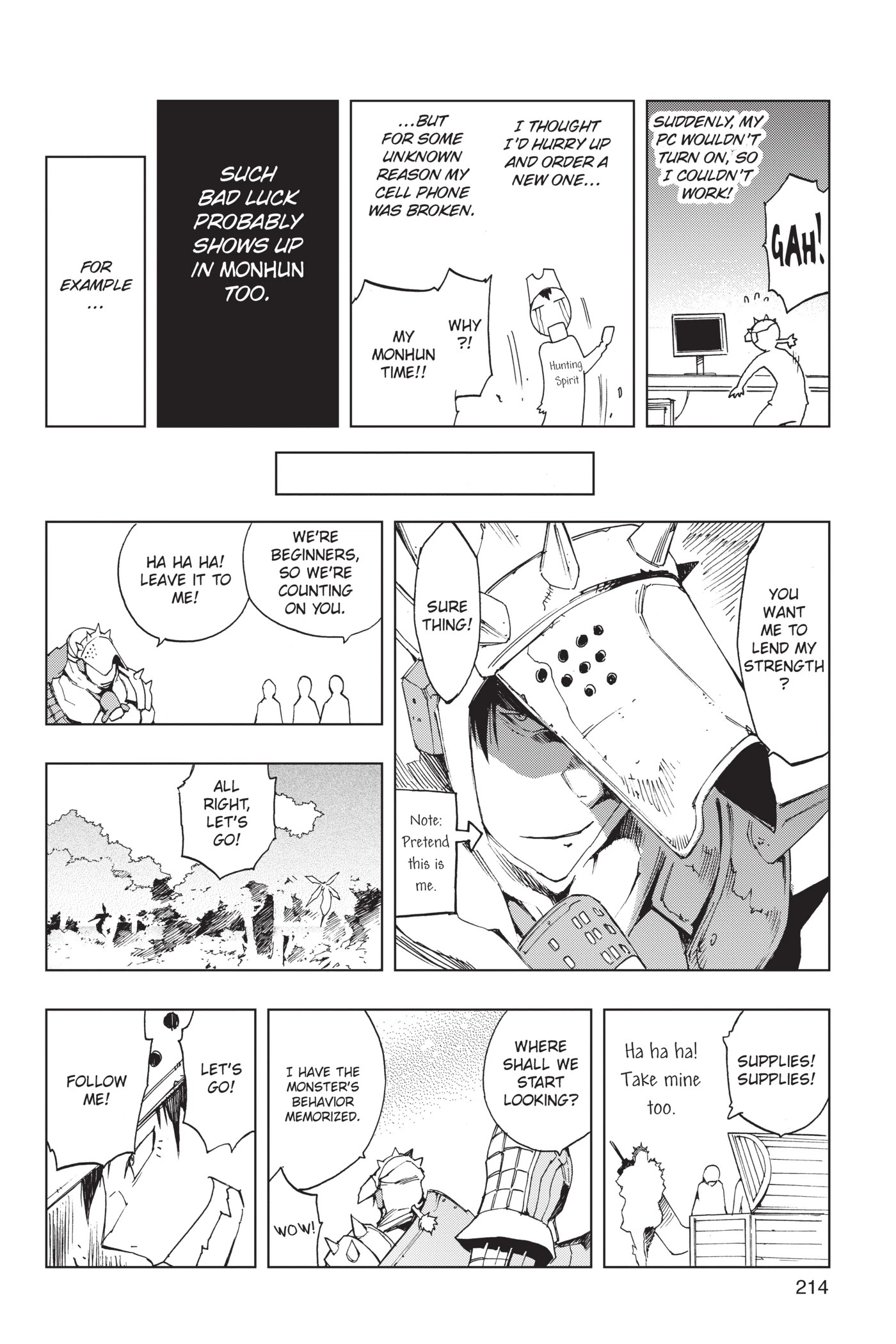 Monster Hunter - Senkou no Kariudo Chapter 39.5 page 7 - Chapter 39.5: Another Hunter 5