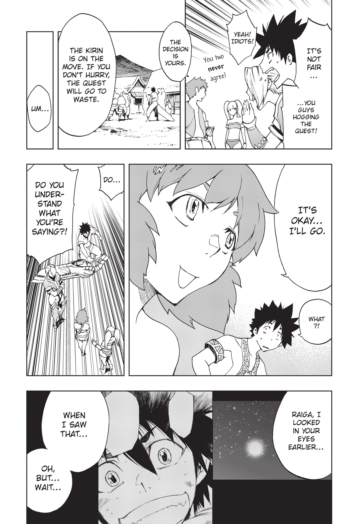 Monster Hunter - Senkou no Kariudo Chapter 39 page 14 - Chapter 39: Forest of Fire