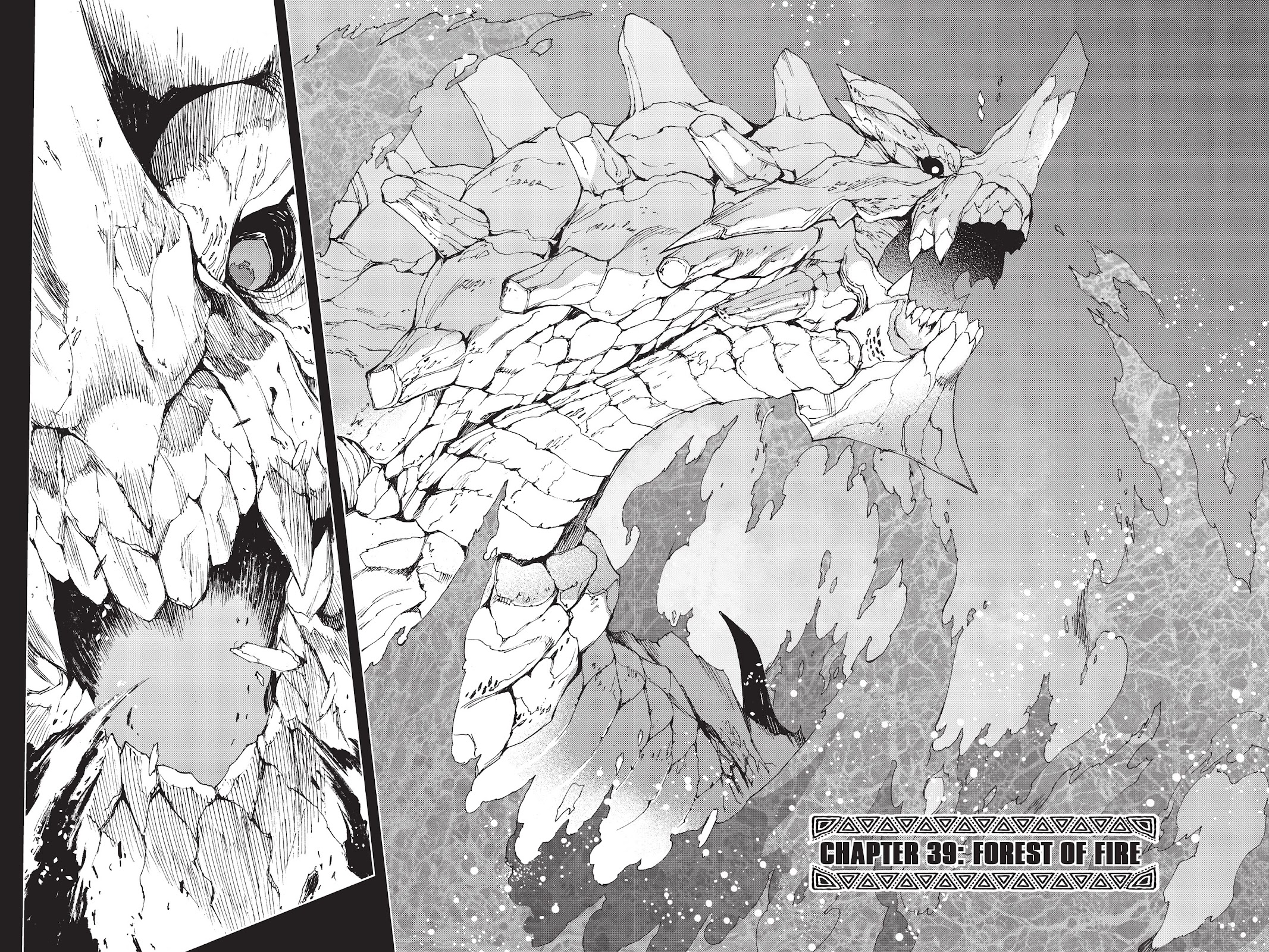 Monster Hunter - Senkou no Kariudo Chapter 39 page 2 - Chapter 39: Forest of Fire