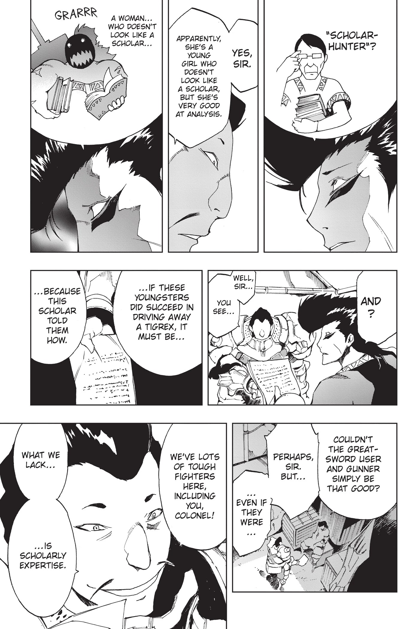 Monster Hunter - Senkou no Kariudo Chapter 39 page 8 - Chapter 39: Forest of Fire