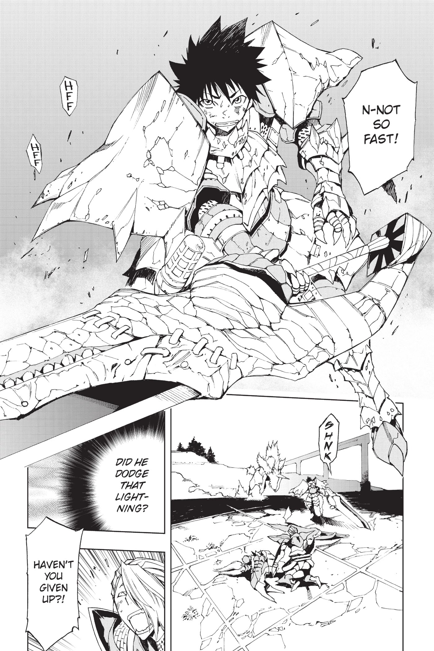 Monster Hunter - Senkou no Kariudo Chapter 41 page 8 - Chapter 41: Flight