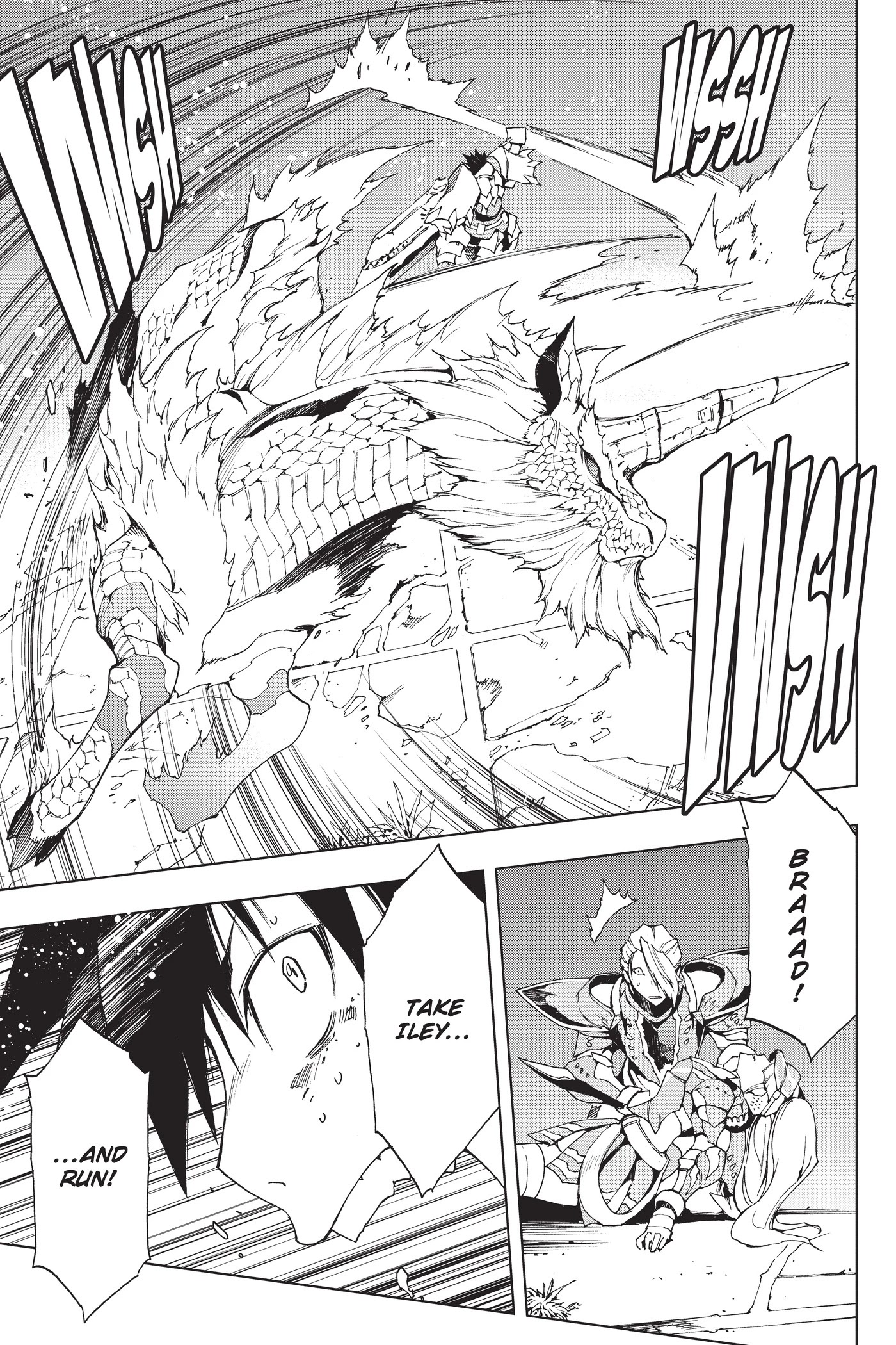 Monster Hunter - Senkou no Kariudo Chapter 41 page 9 - Chapter 41: Flight