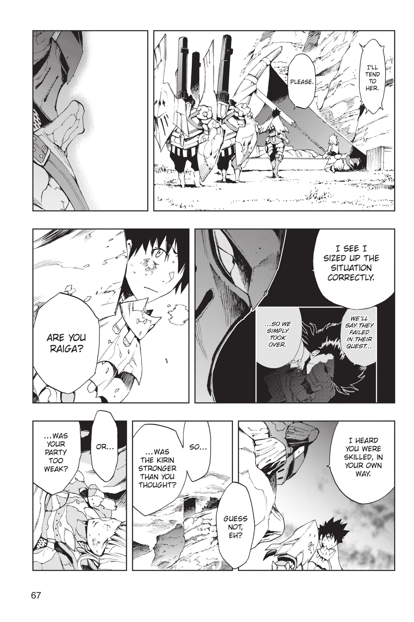 Monster Hunter - Senkou no Kariudo Chapter 42 page 11 - Chapter 42: Heaven