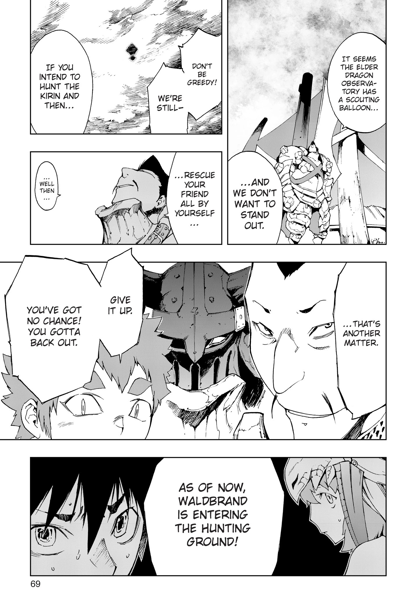 Monster Hunter - Senkou no Kariudo Chapter 42 page 13 - Chapter 42: Heaven