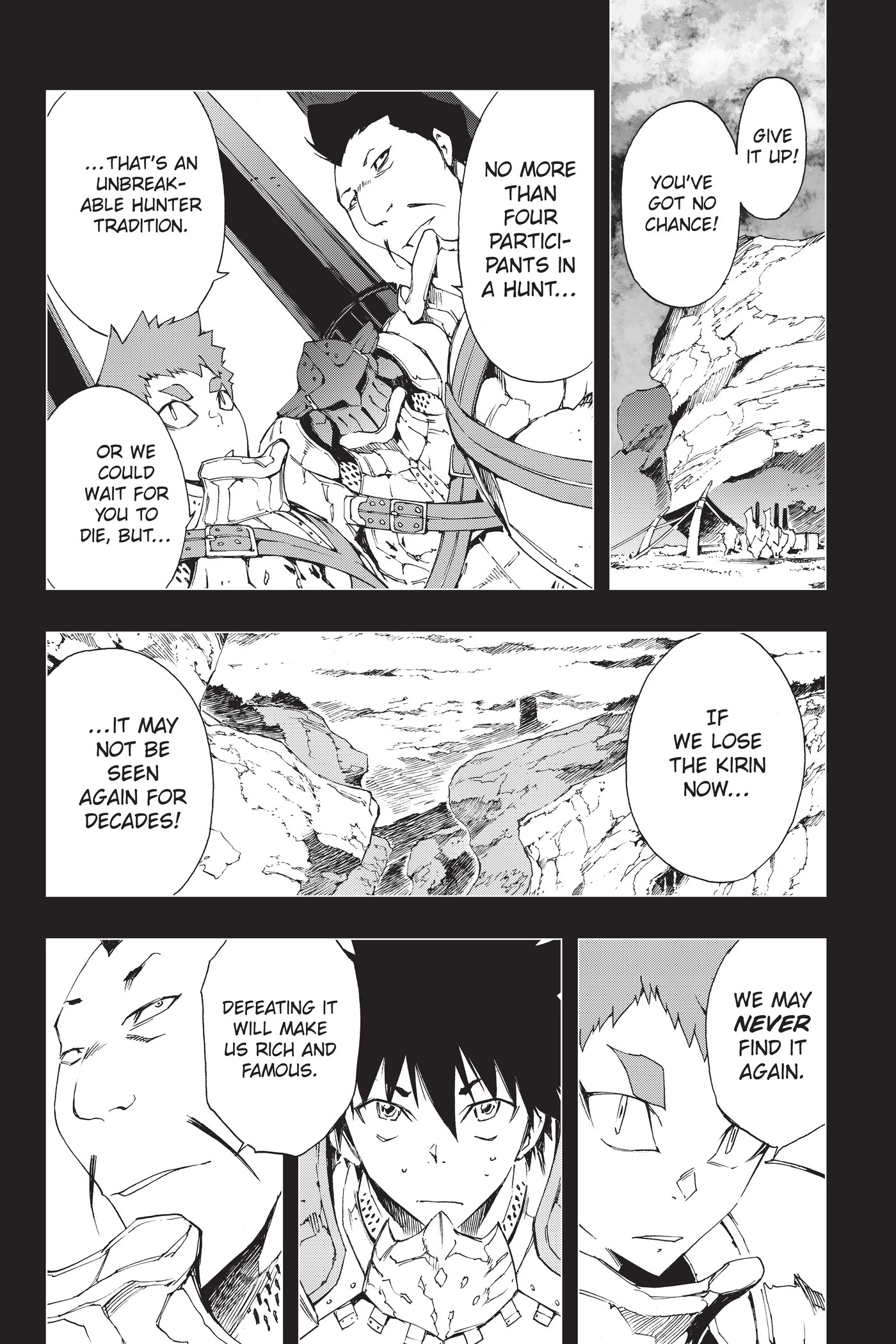 Monster Hunter - Senkou no Kariudo Chapter 43 page 2 - Chapter 43: Giving Up