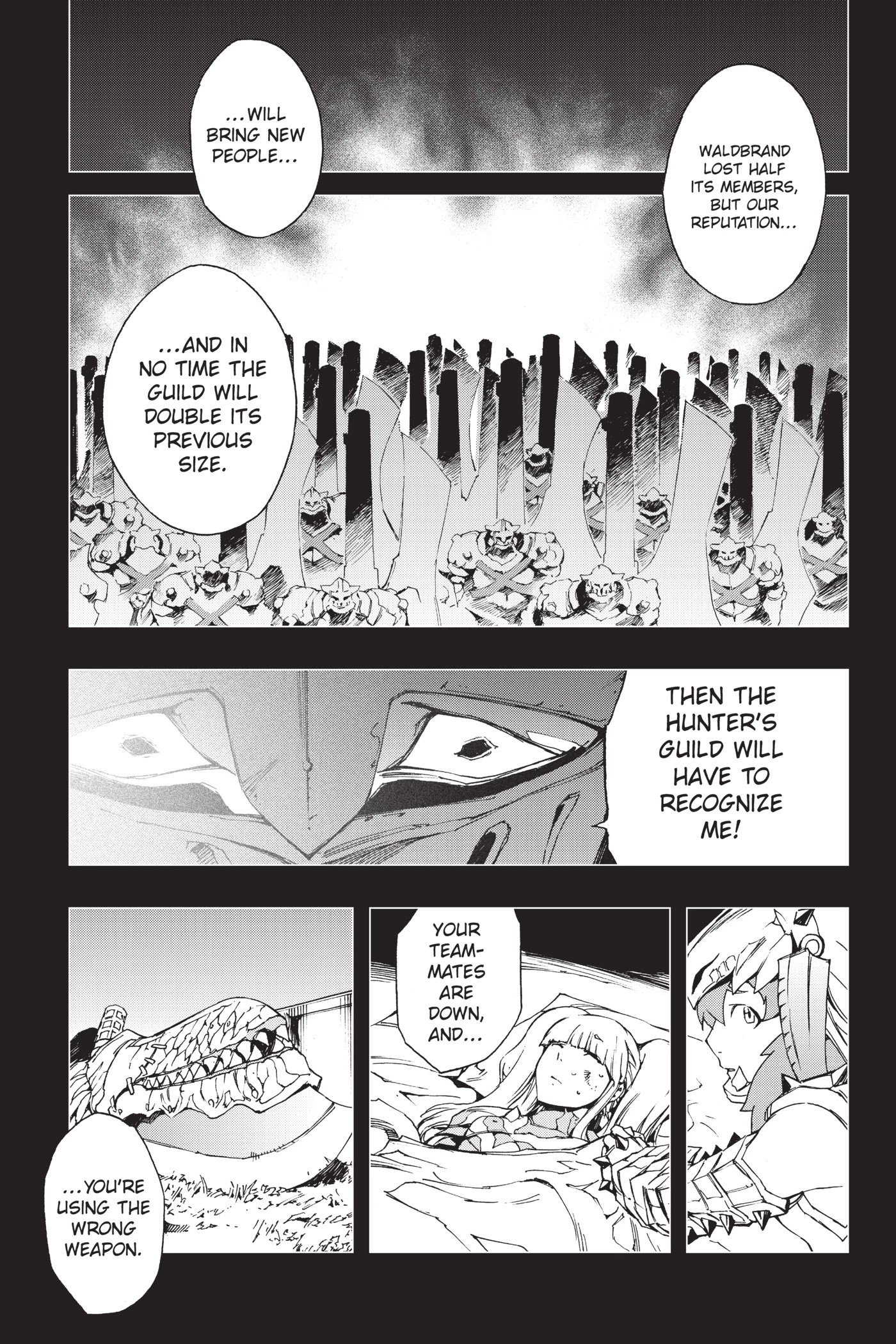 Monster Hunter - Senkou no Kariudo Chapter 43 page 3 - Chapter 43: Giving Up