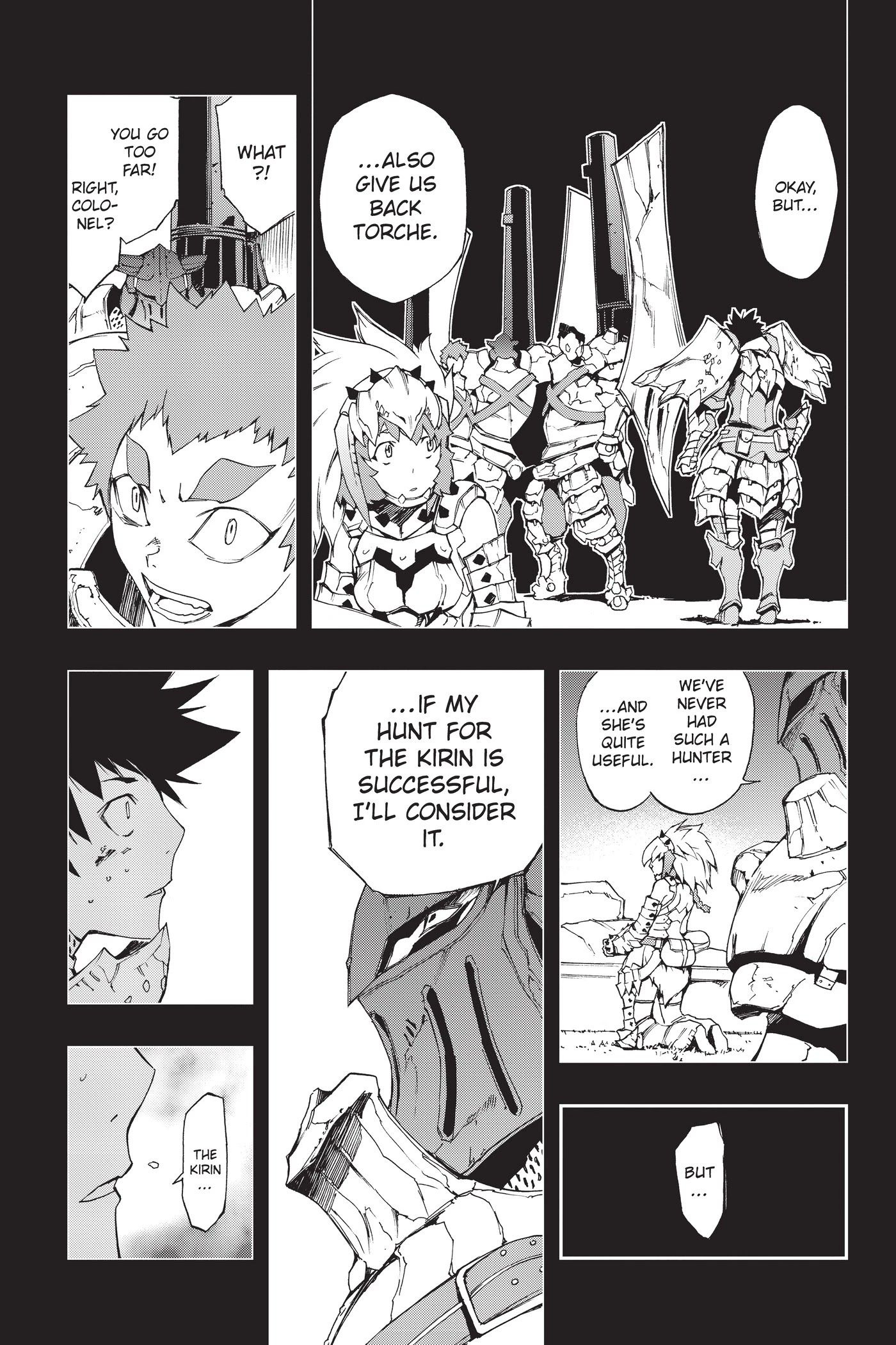 Monster Hunter - Senkou no Kariudo Chapter 43 page 5 - Chapter 43: Giving Up