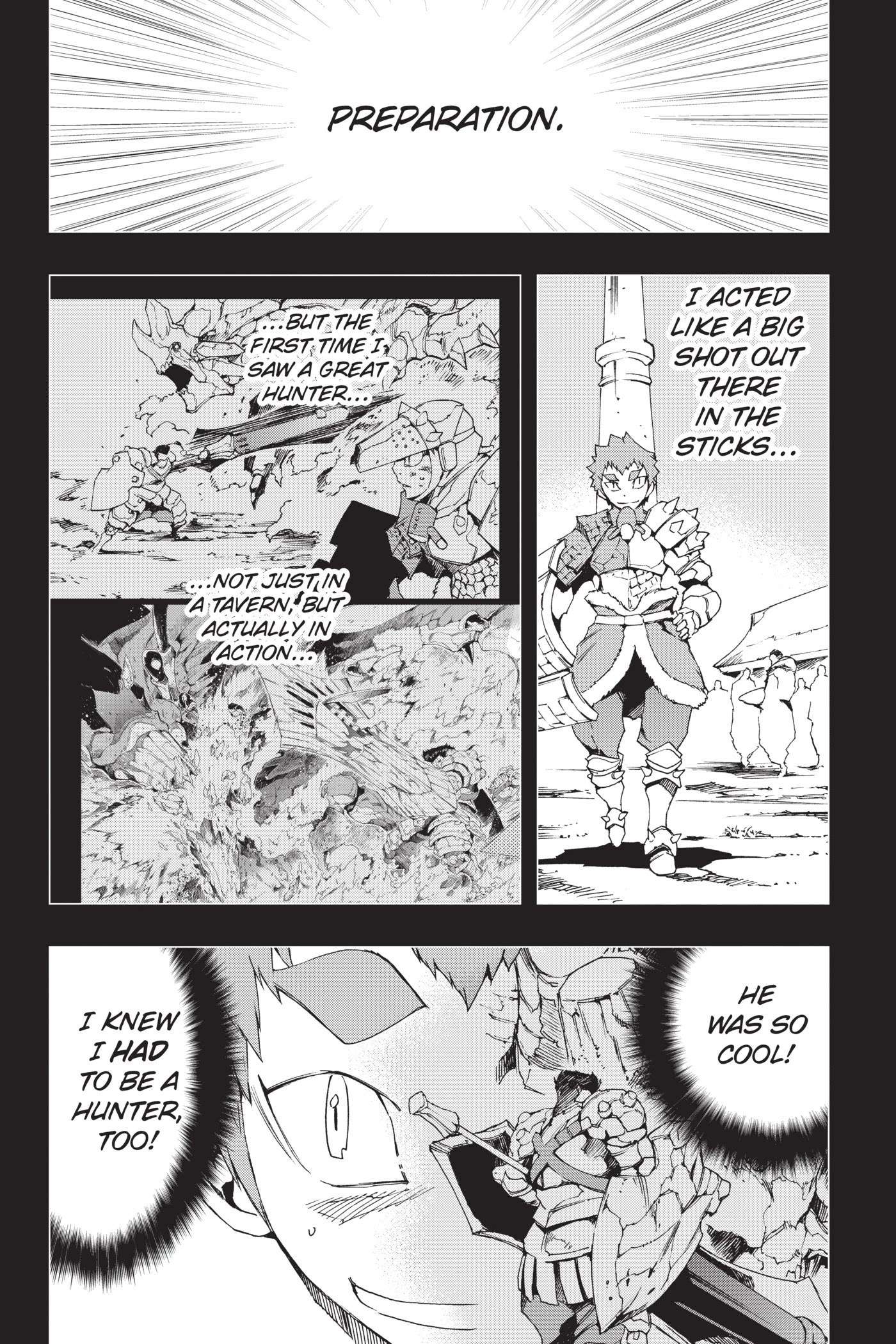 Monster Hunter - Senkou no Kariudo Chapter 43 page 8 - Chapter 43: Giving Up