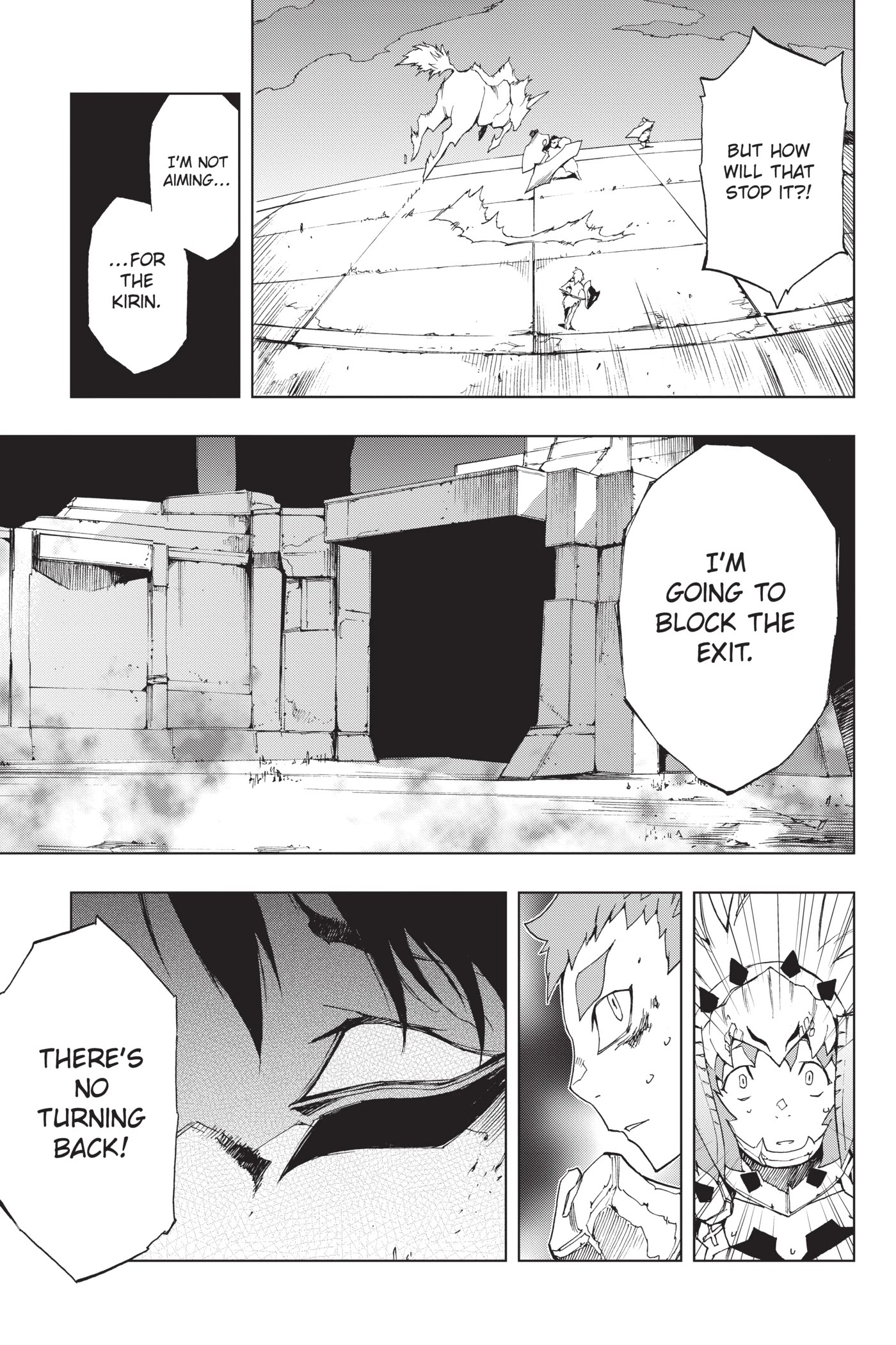 Monster Hunter - Senkou no Kariudo Chapter 44 page 12 - Chapter 44: Darkening Sky