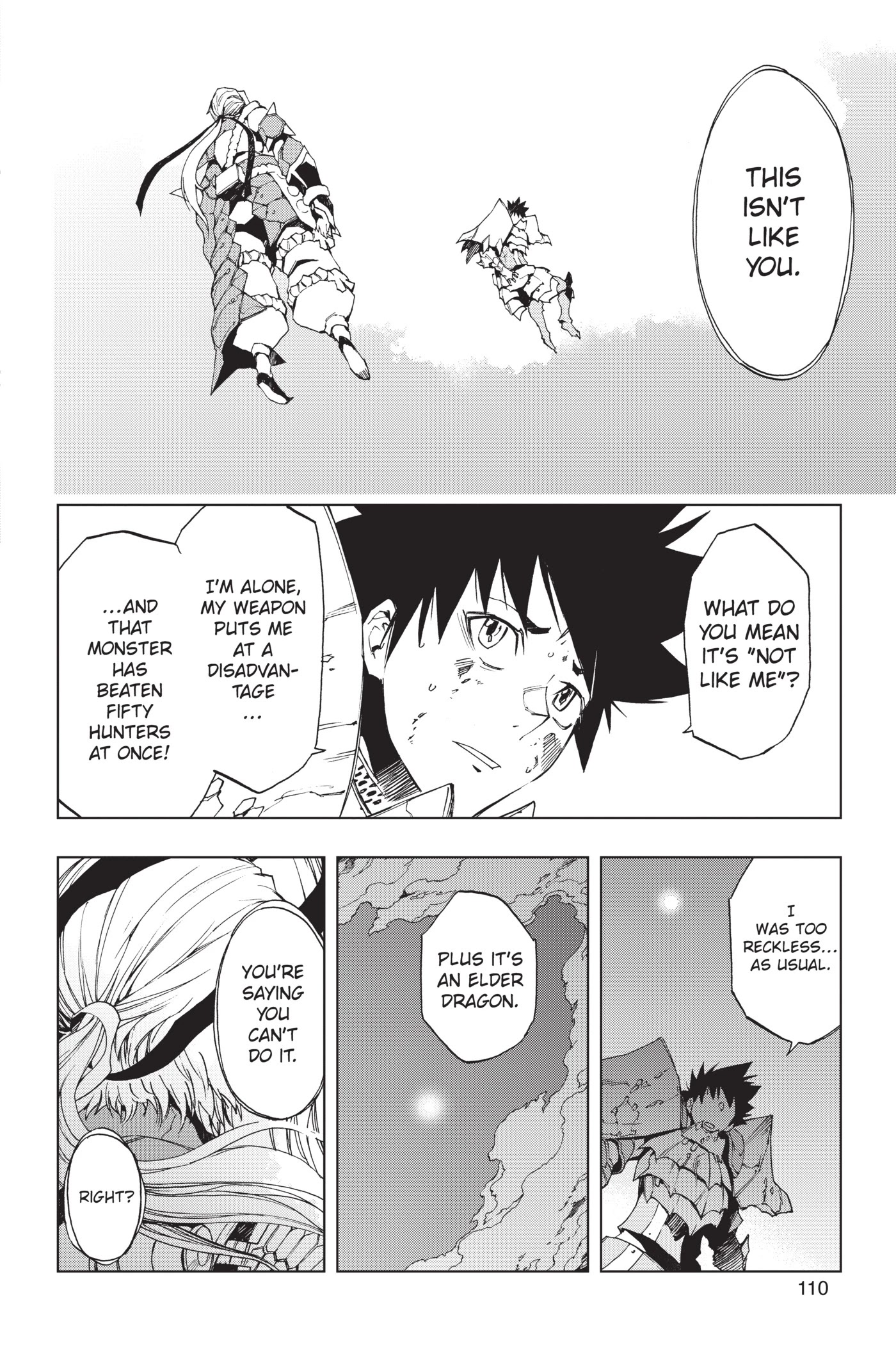 Monster Hunter - Senkou no Kariudo Chapter 44 page 2 - Chapter 44: Darkening Sky