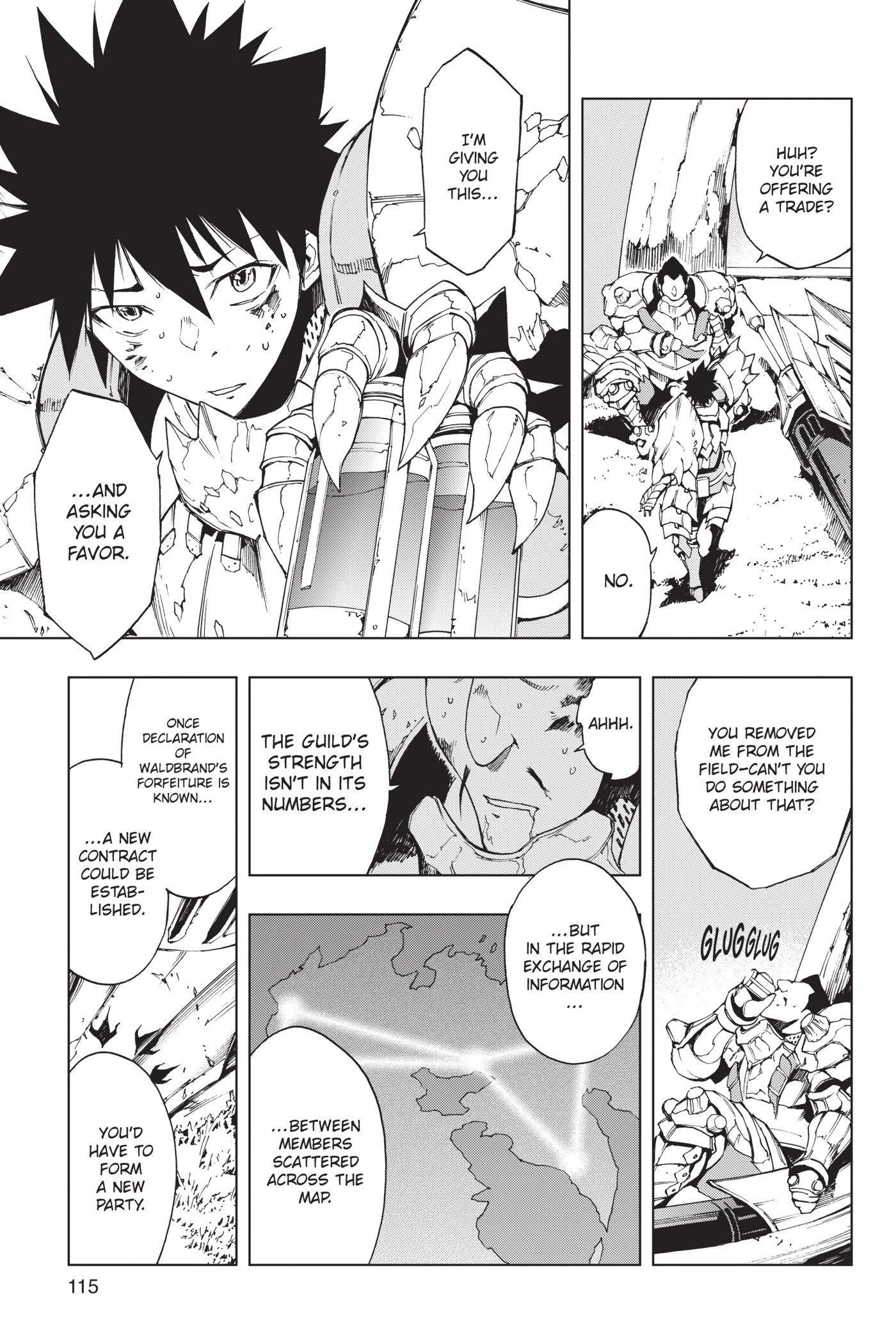 Monster Hunter - Senkou no Kariudo Chapter 44 page 7 - Chapter 44: Darkening Sky