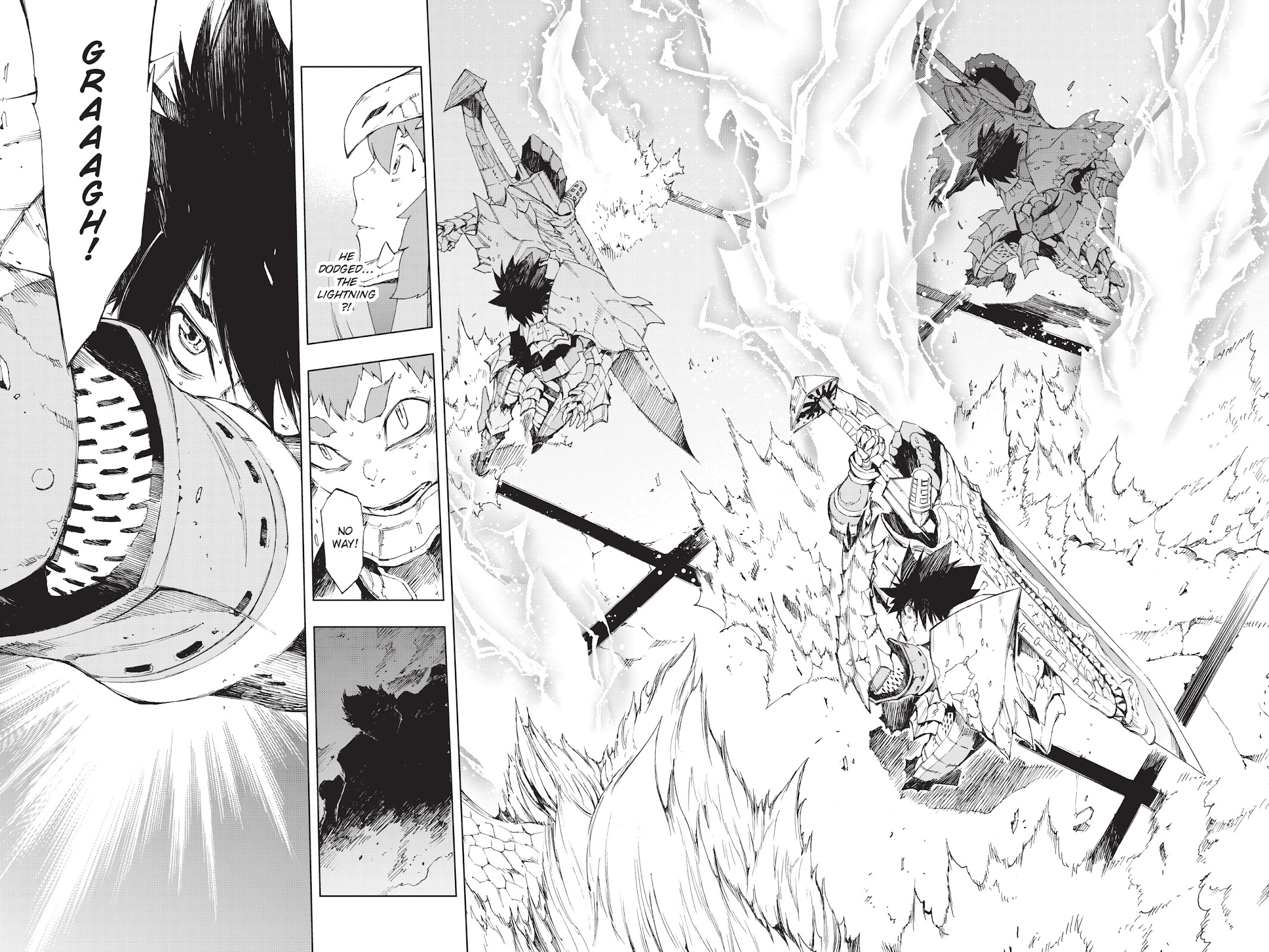 Monster Hunter - Senkou no Kariudo Chapter 45 page 15 - Chapter 45: Trembling Sky