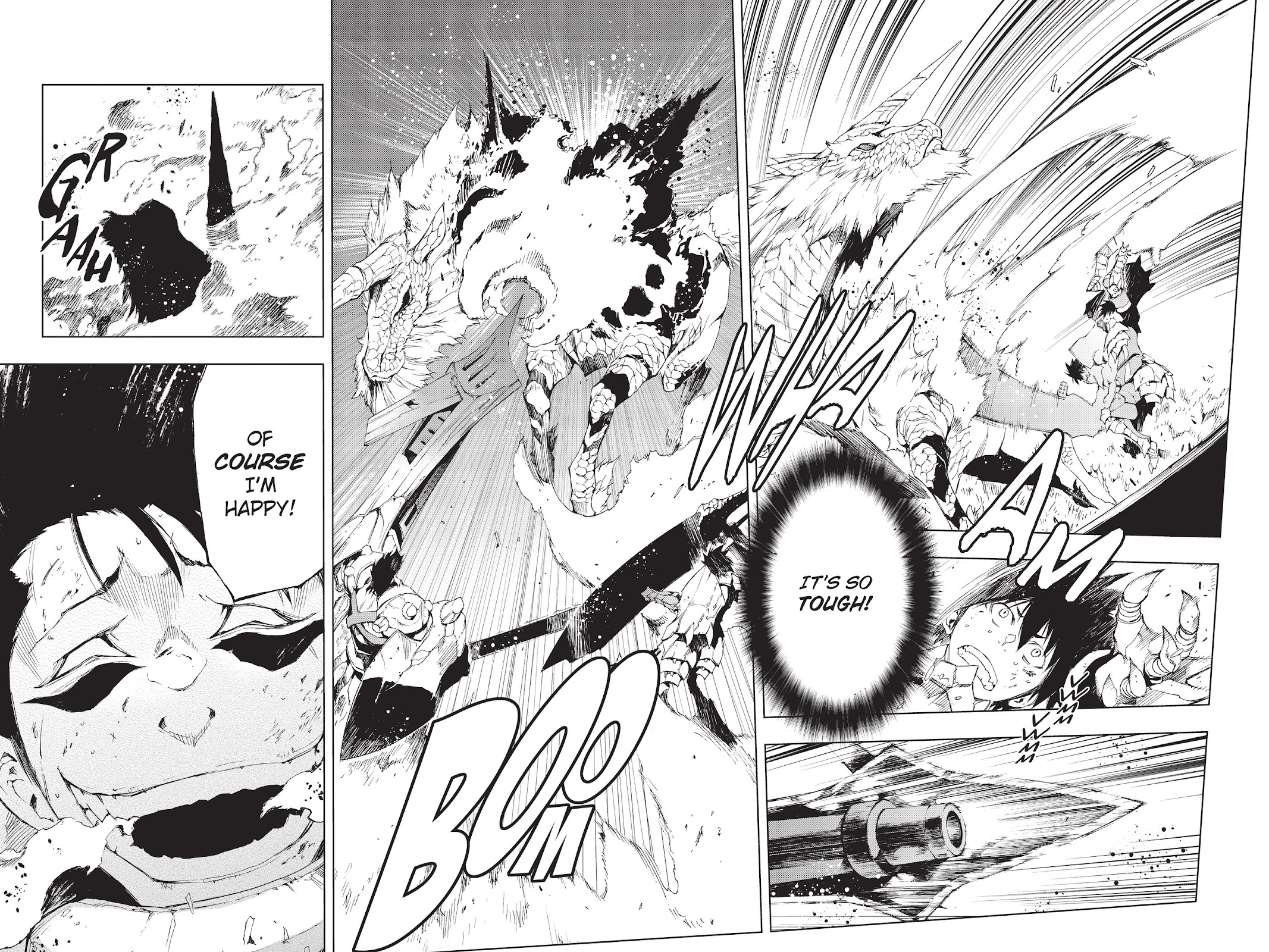 Monster Hunter - Senkou no Kariudo Chapter 45 page 16 - Chapter 45: Trembling Sky