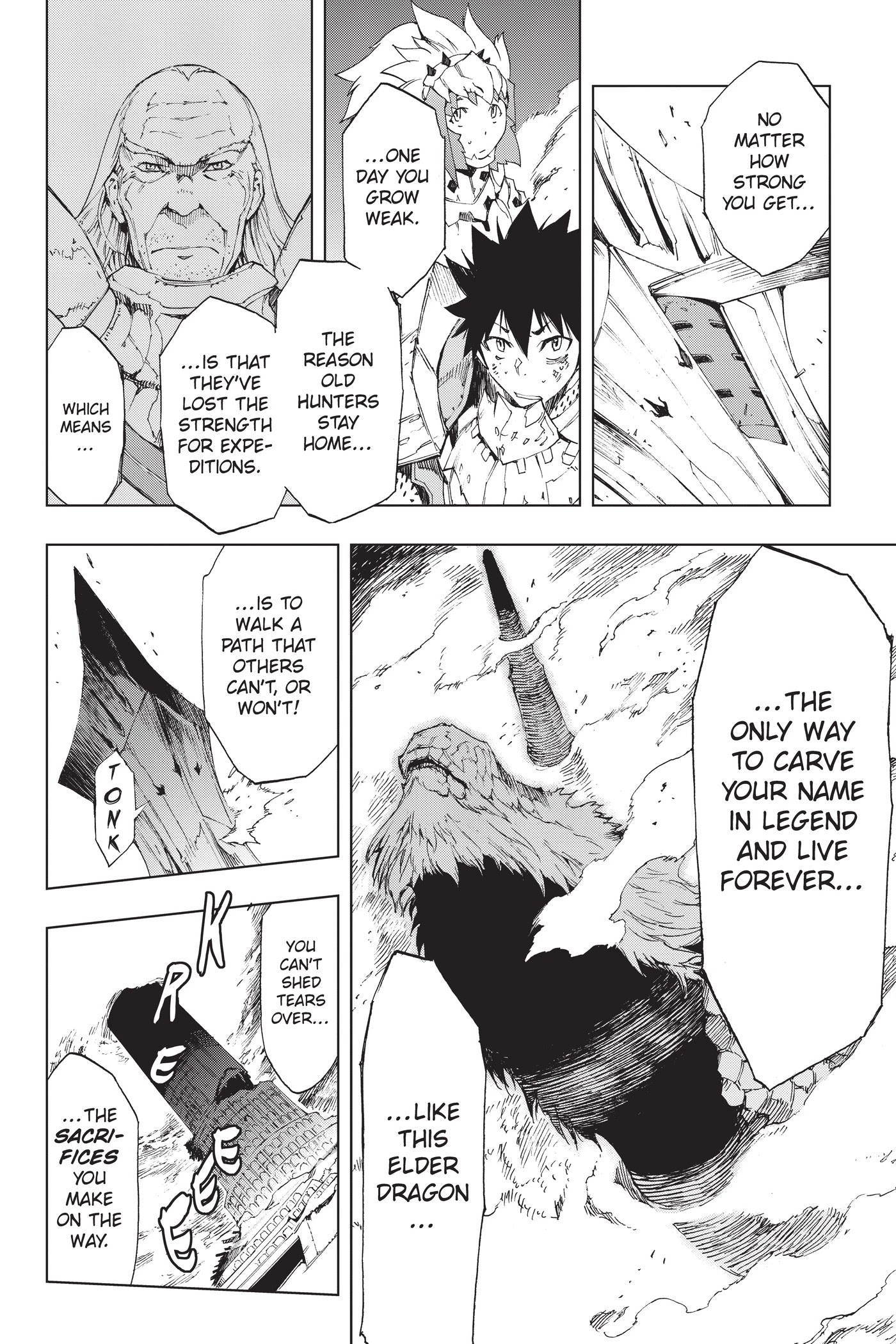 Monster Hunter - Senkou no Kariudo Chapter 45 page 17 - Chapter 45: Trembling Sky
