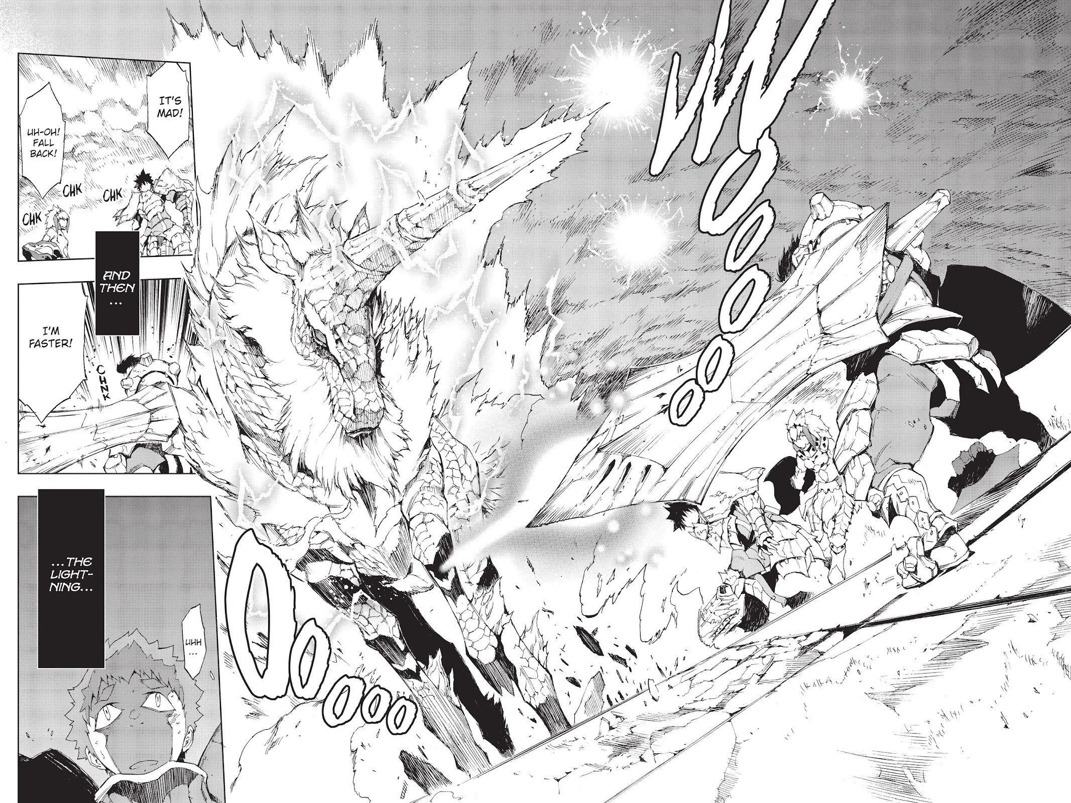 Monster Hunter - Senkou no Kariudo Chapter 45 page 19 - Chapter 45: Trembling Sky