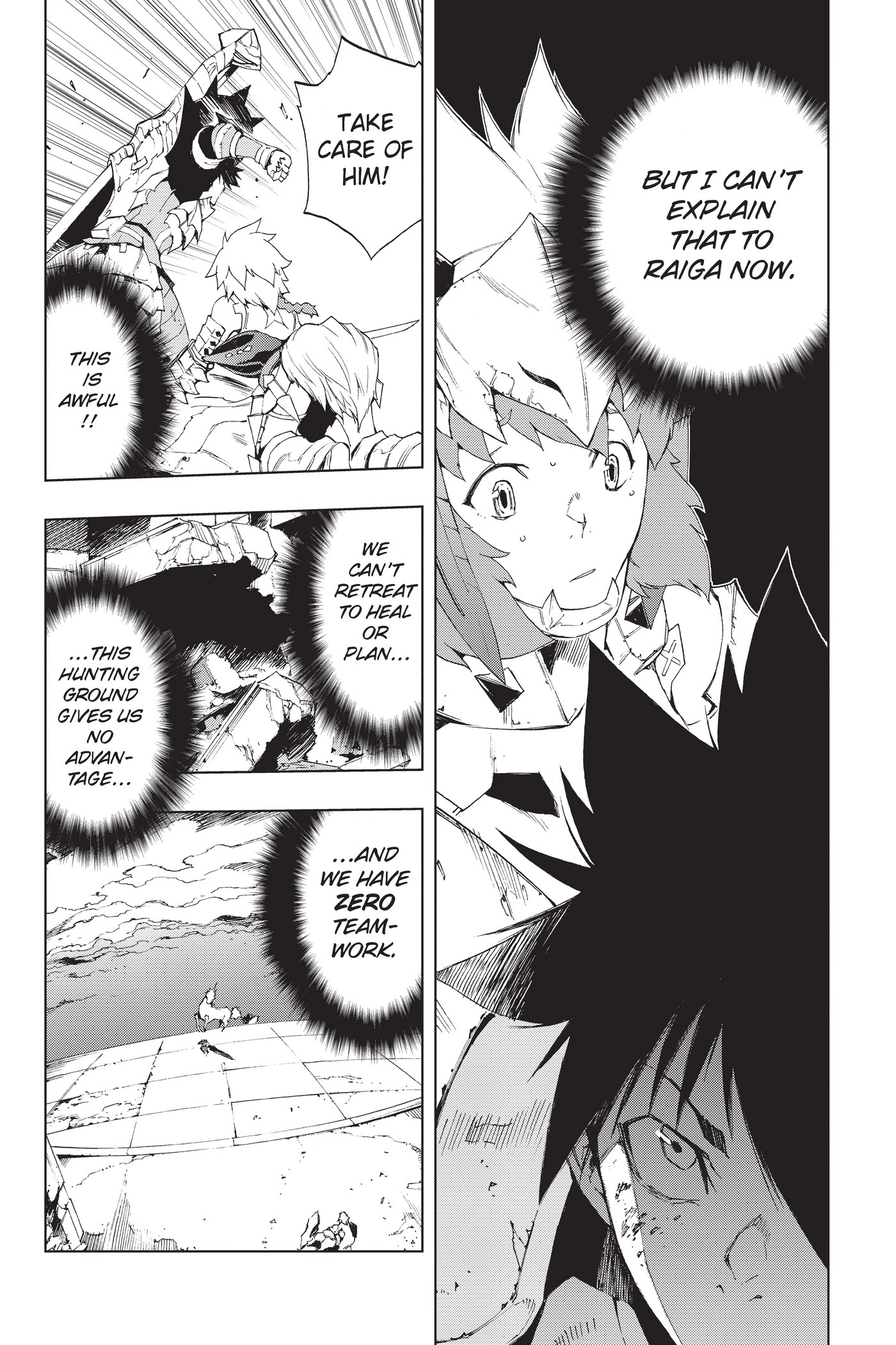 Monster Hunter - Senkou no Kariudo Chapter 45 page 4 - Chapter 45: Trembling Sky