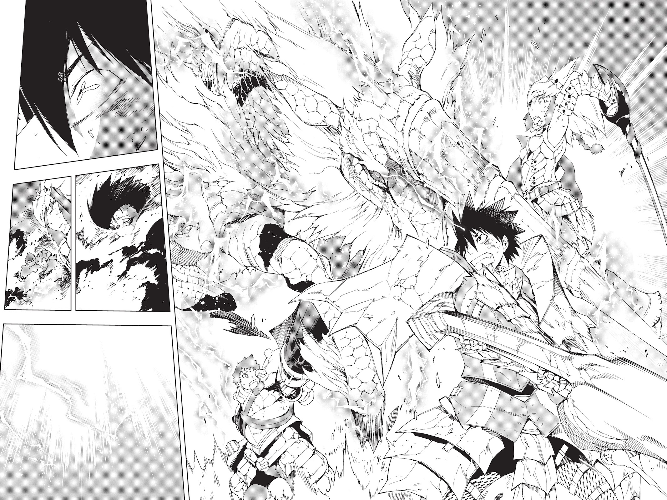 Monster Hunter - Senkou no Kariudo Chapter 46 page 12 - Chapter 46: Continuing Sky
