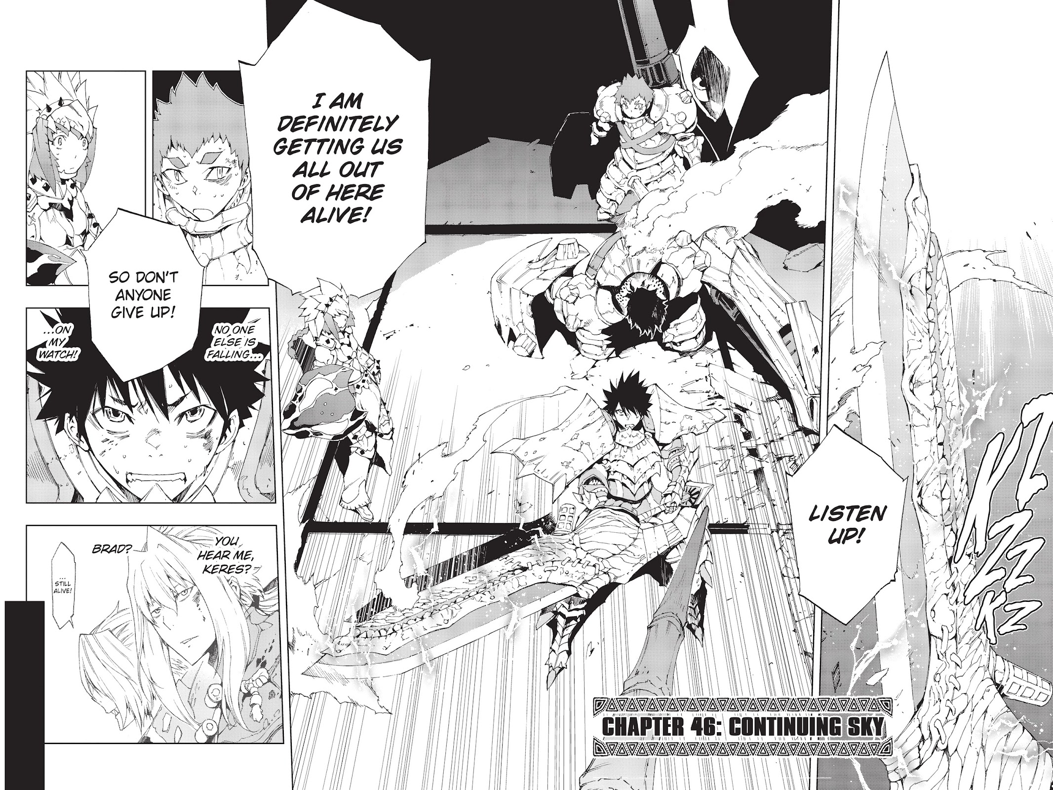 Monster Hunter - Senkou no Kariudo Chapter 46 page 6 - Chapter 46: Continuing Sky