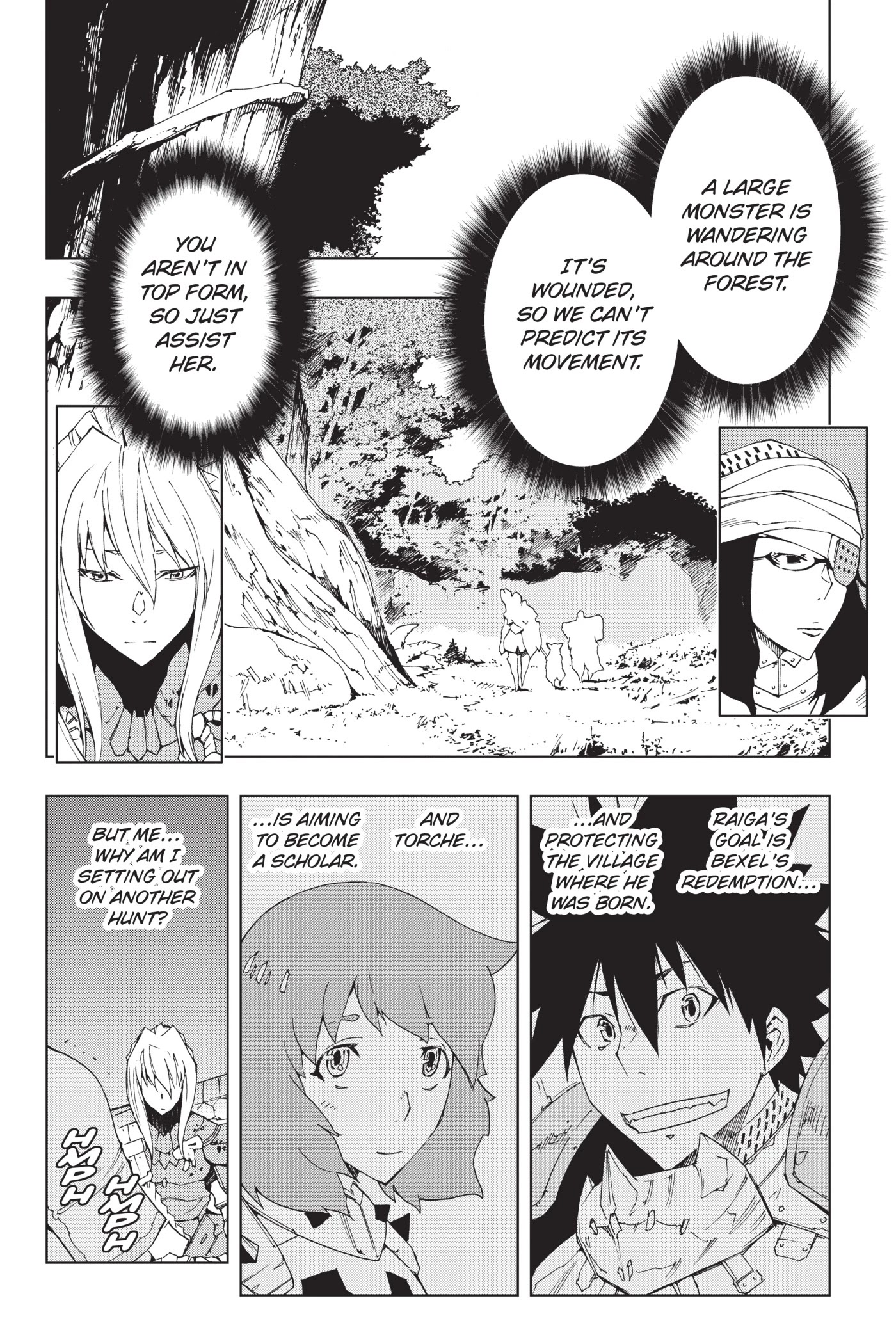 Monster Hunter - Senkou no Kariudo Chapter 47 page 14 - Chapter 47: Swift Wyvern in a Sea of Trees