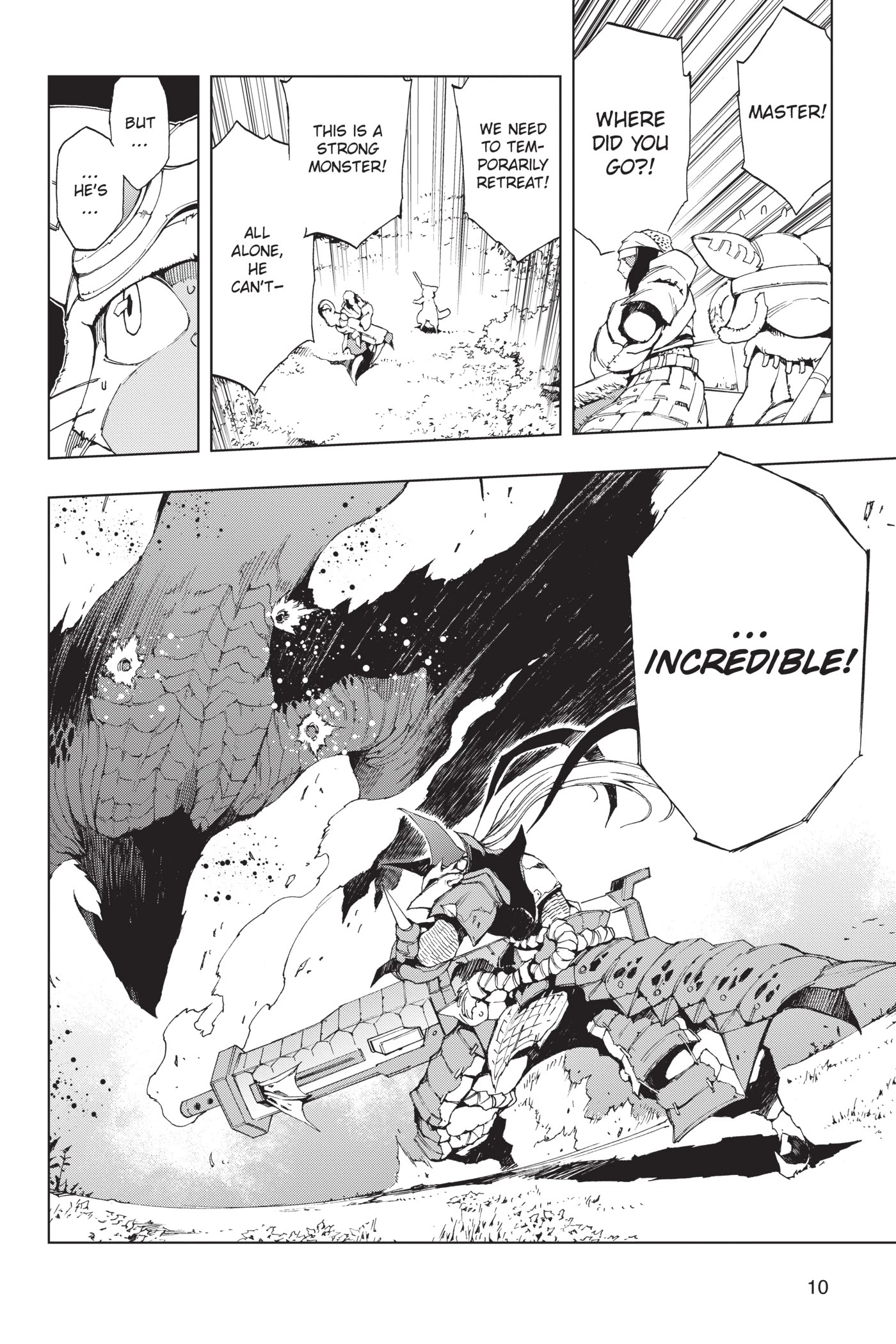 Monster Hunter - Senkou no Kariudo Chapter 48 page 10 - Chapter 48: Nightfall