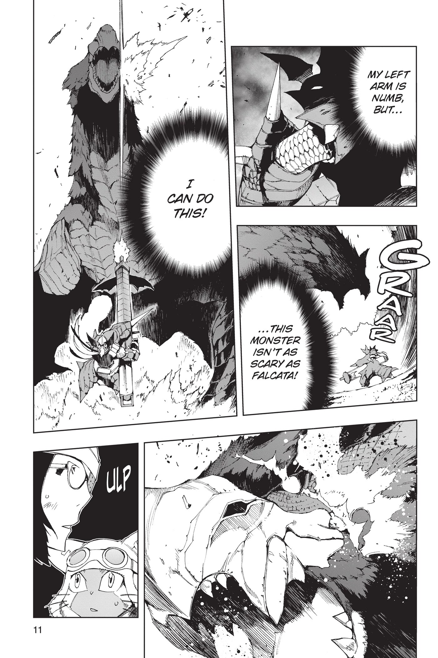 Monster Hunter - Senkou no Kariudo Chapter 48 page 11 - Chapter 48: Nightfall
