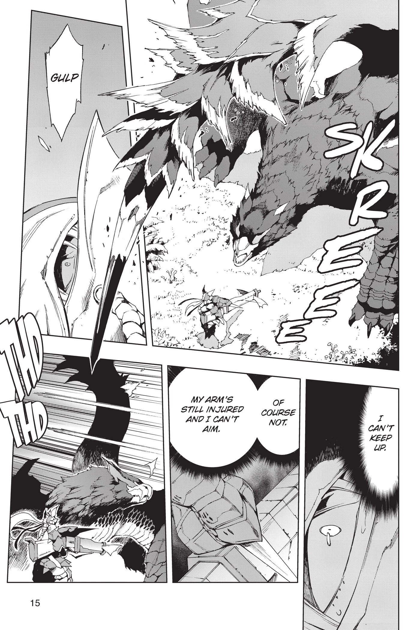 Monster Hunter - Senkou no Kariudo Chapter 48 page 14 - Chapter 48: Nightfall