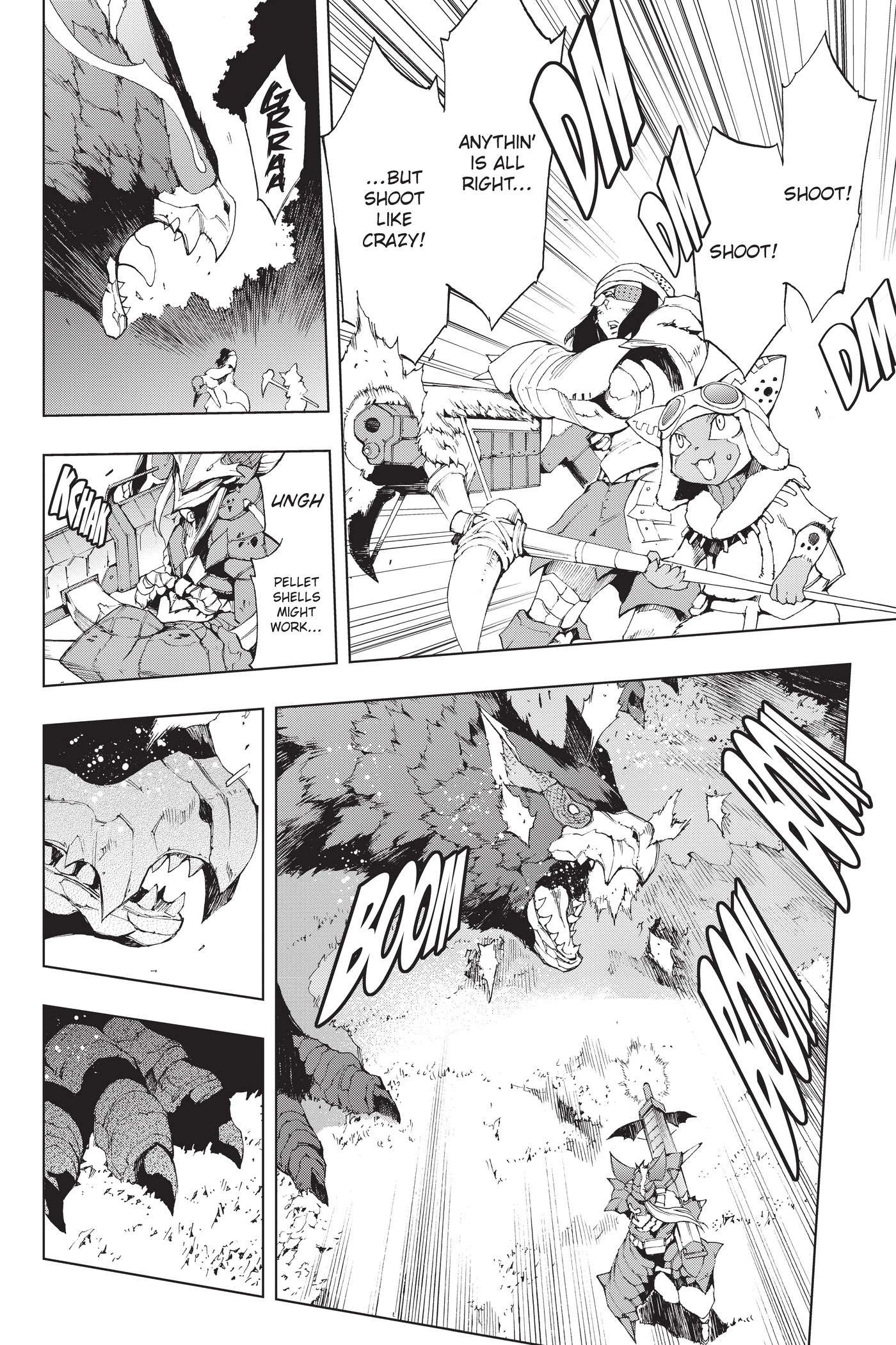 Monster Hunter - Senkou no Kariudo Chapter 48 page 15 - Chapter 48: Nightfall