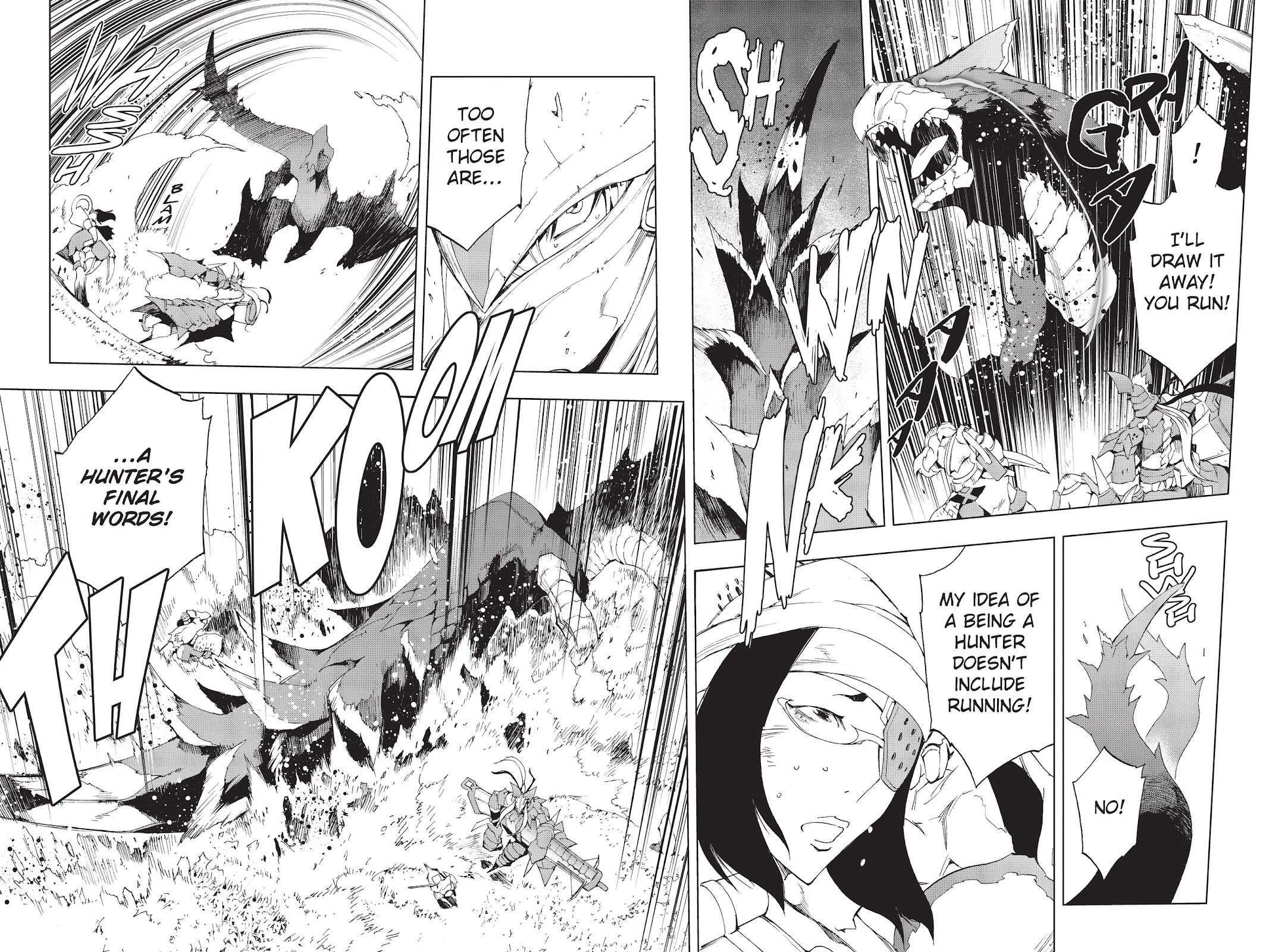 Monster Hunter - Senkou no Kariudo Chapter 49 page 15 - Chapter 49: Great Tree