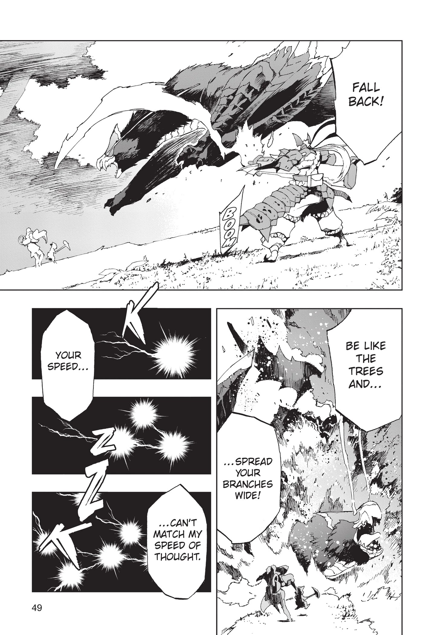 Monster Hunter - Senkou no Kariudo Chapter 49 page 19 - Chapter 49: Great Tree