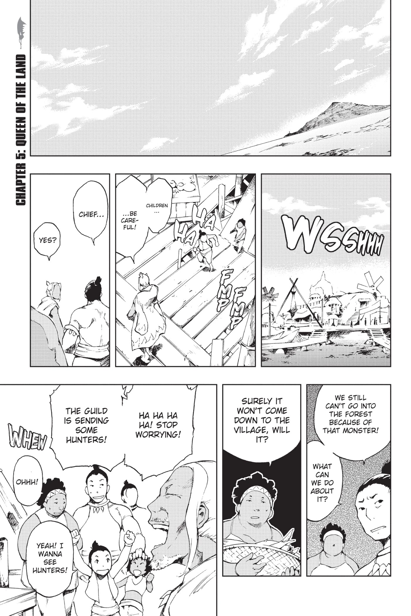 Monster Hunter - Senkou no Kariudo Chapter 5 page 1 - Chapter 5: Queen of the Land