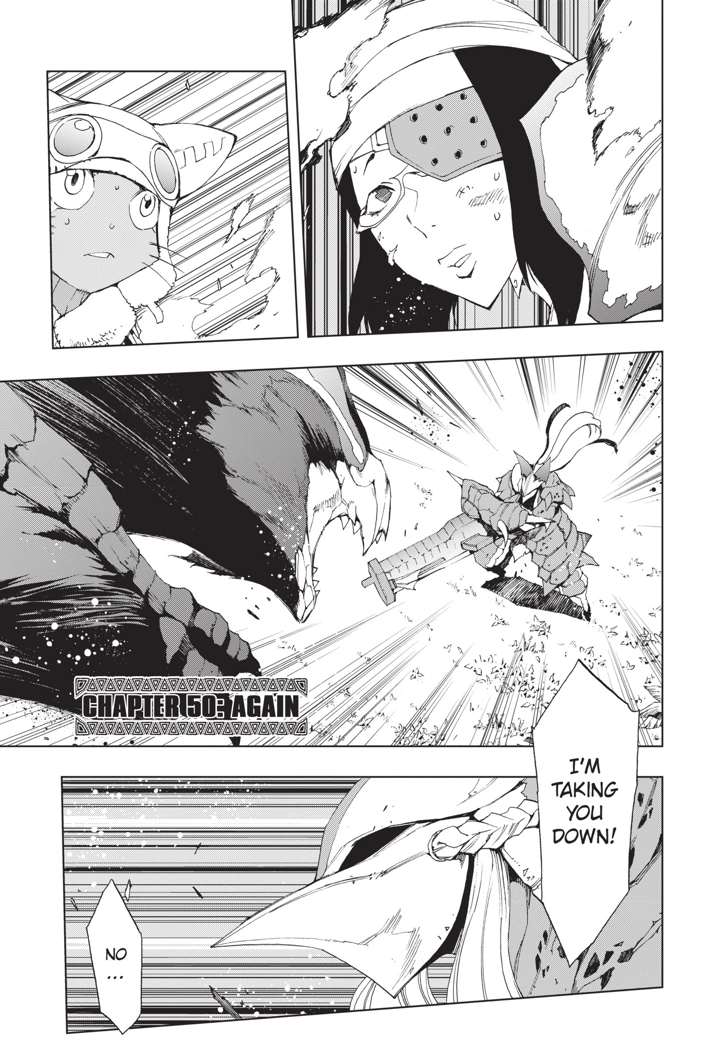 Monster Hunter - Senkou no Kariudo Chapter 50 page 1 - Chapter 50: Again