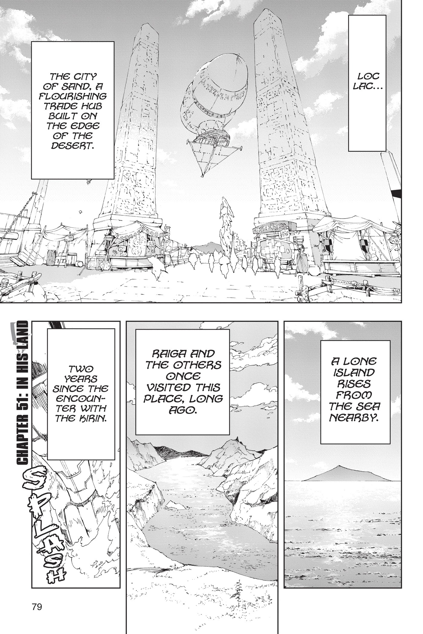 Monster Hunter - Senkou no Kariudo Chapter 51 page 1 - Chapter 51: In His Land
