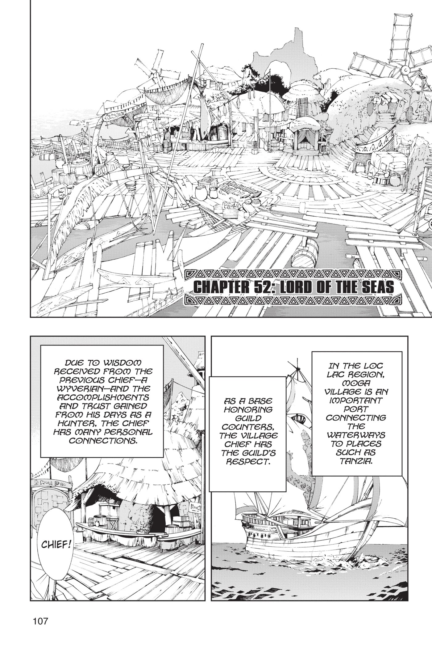 Monster Hunter - Senkou no Kariudo Chapter 52 page 1 - Chapter 52: Lord of the Seas