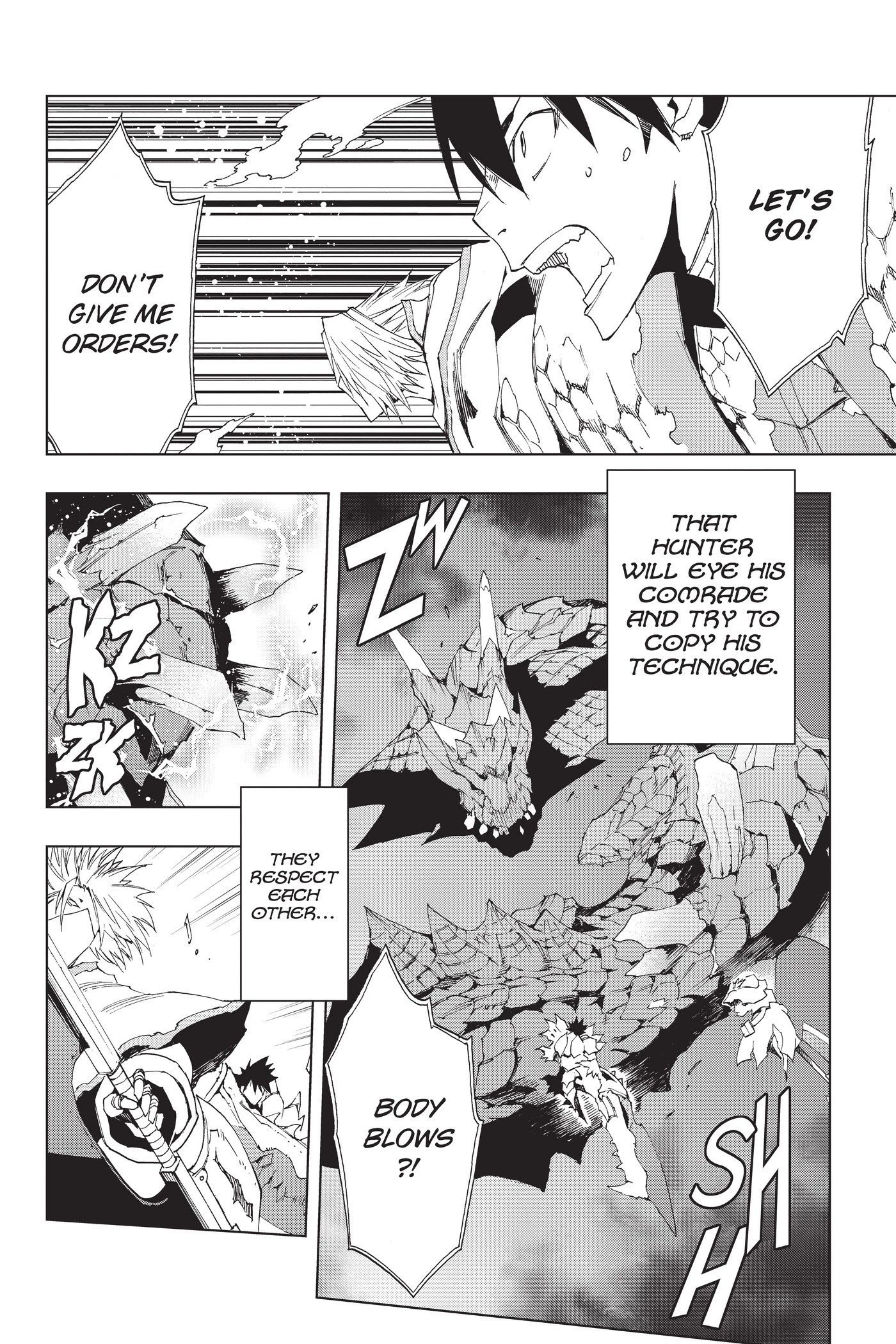 Monster Hunter - Senkou no Kariudo Chapter 53 page 19 - Chapter 53: Teamwork