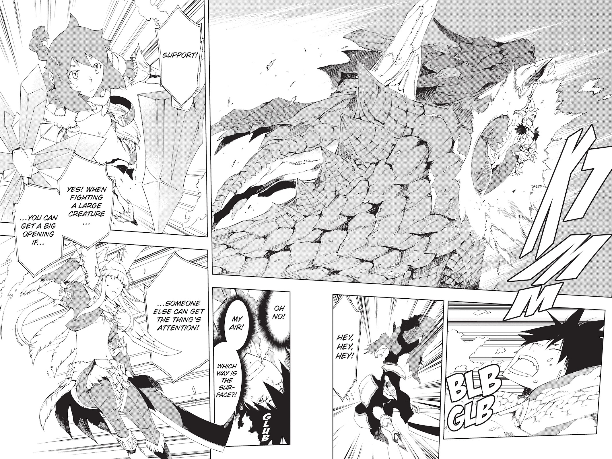 Monster Hunter - Senkou no Kariudo Chapter 53 page 4 - Chapter 53: Teamwork
