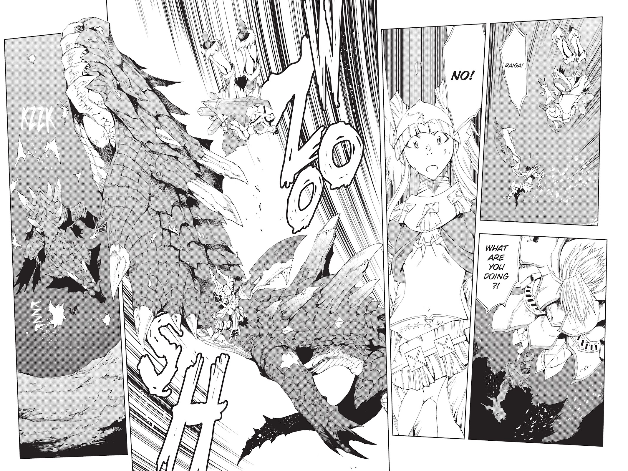 Monster Hunter - Senkou no Kariudo Chapter 54 page 4 - Chapter 54: Shining Sea