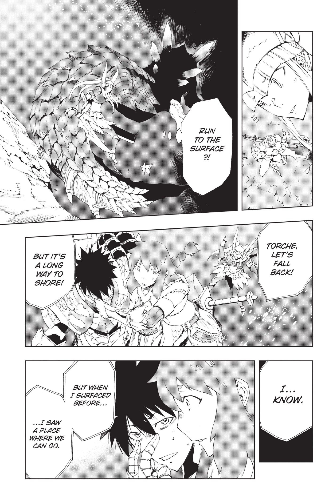 Monster Hunter - Senkou no Kariudo Chapter 54 page 7 - Chapter 54: Shining Sea