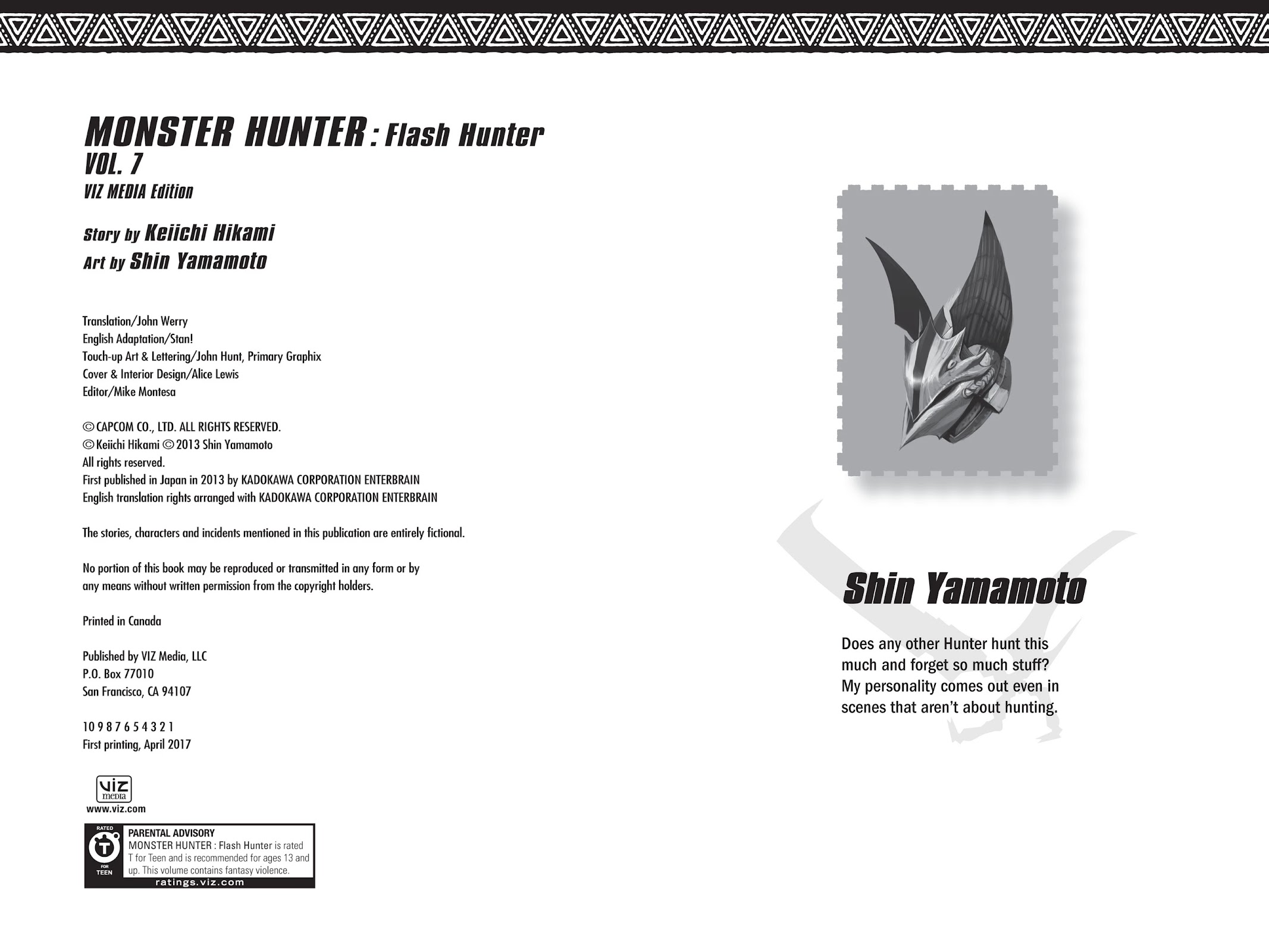 Monster Hunter - Senkou no Kariudo Chapter 55.5 page 11 - Chapter 55.5: Another Hunter 7