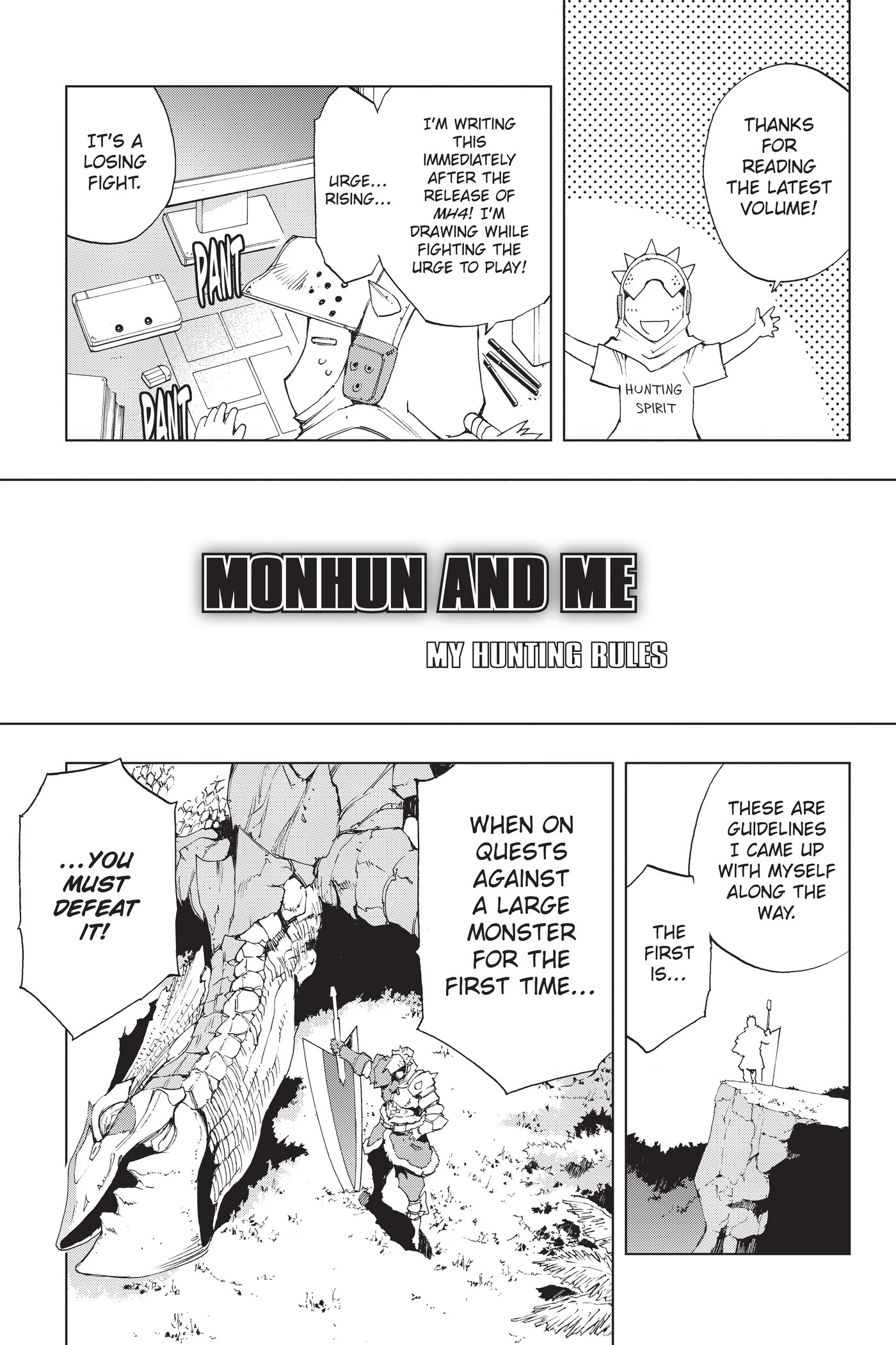 Monster Hunter - Senkou no Kariudo Chapter 55.5 page 8 - Chapter 55.5: Another Hunter 7