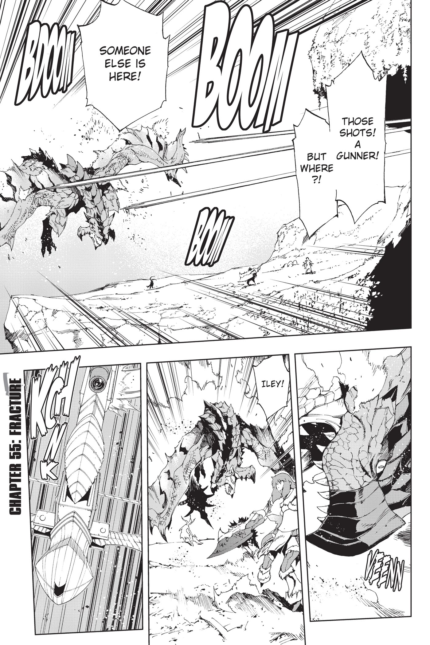 Monster Hunter - Senkou no Kariudo Chapter 55 page 1 - Chapter 55: Fracture